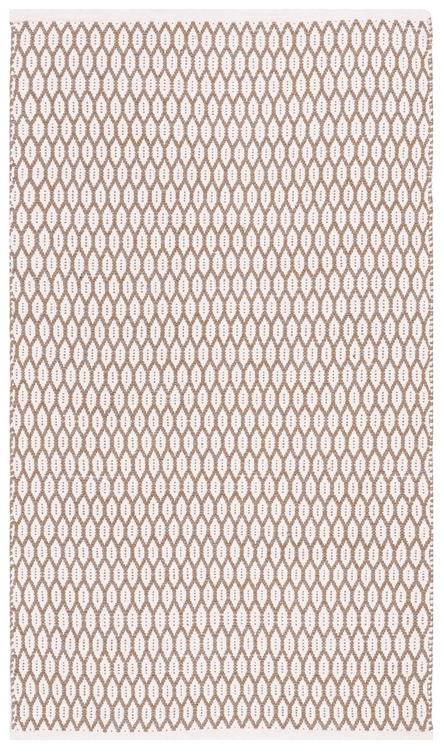 Montauk MTK608 Hand Woven Indoor Accent Rug - Beige/Ivory - 3'x5' - Safavieh