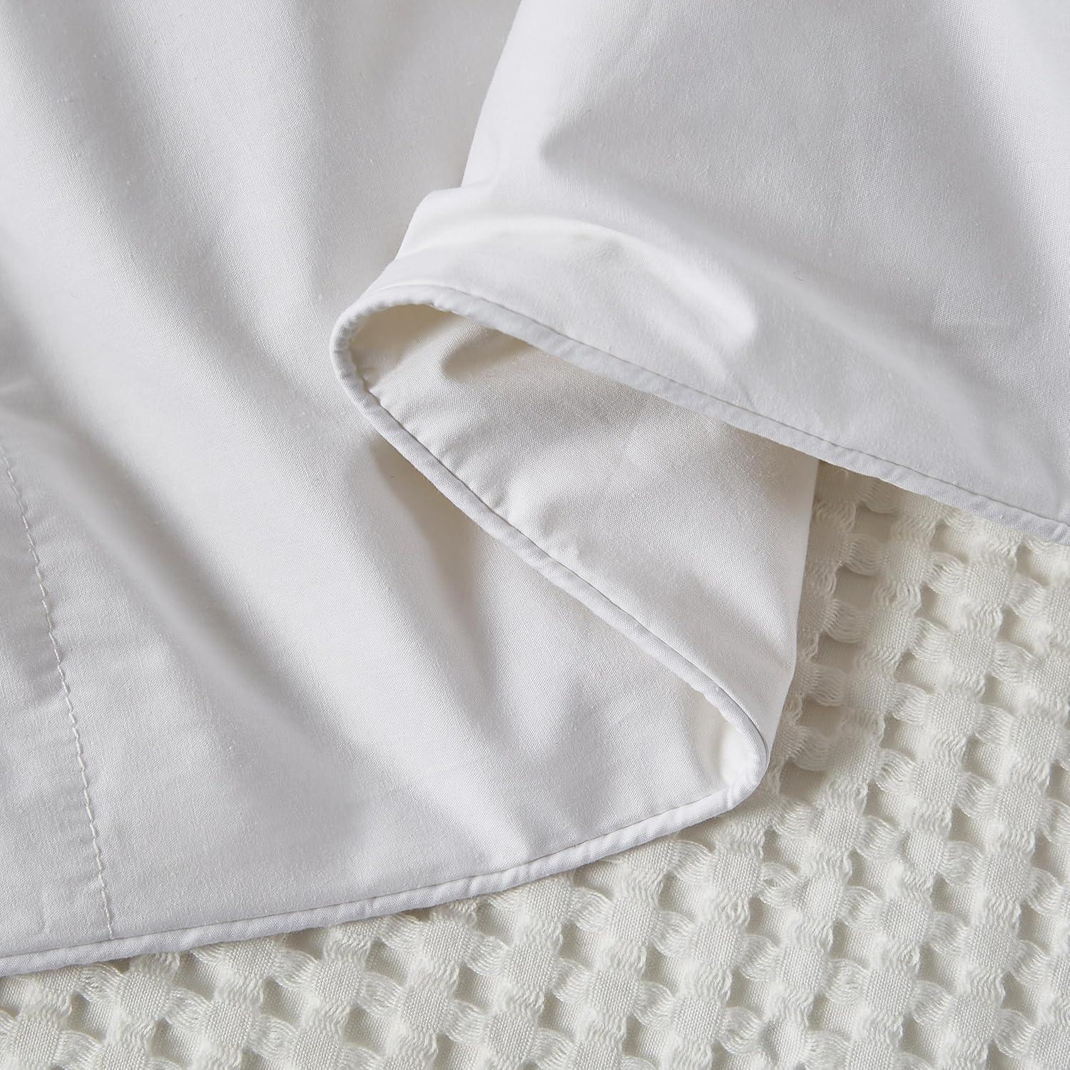 Farm To Home  Organic Blended Cotton White Down Comforter Full - Queen