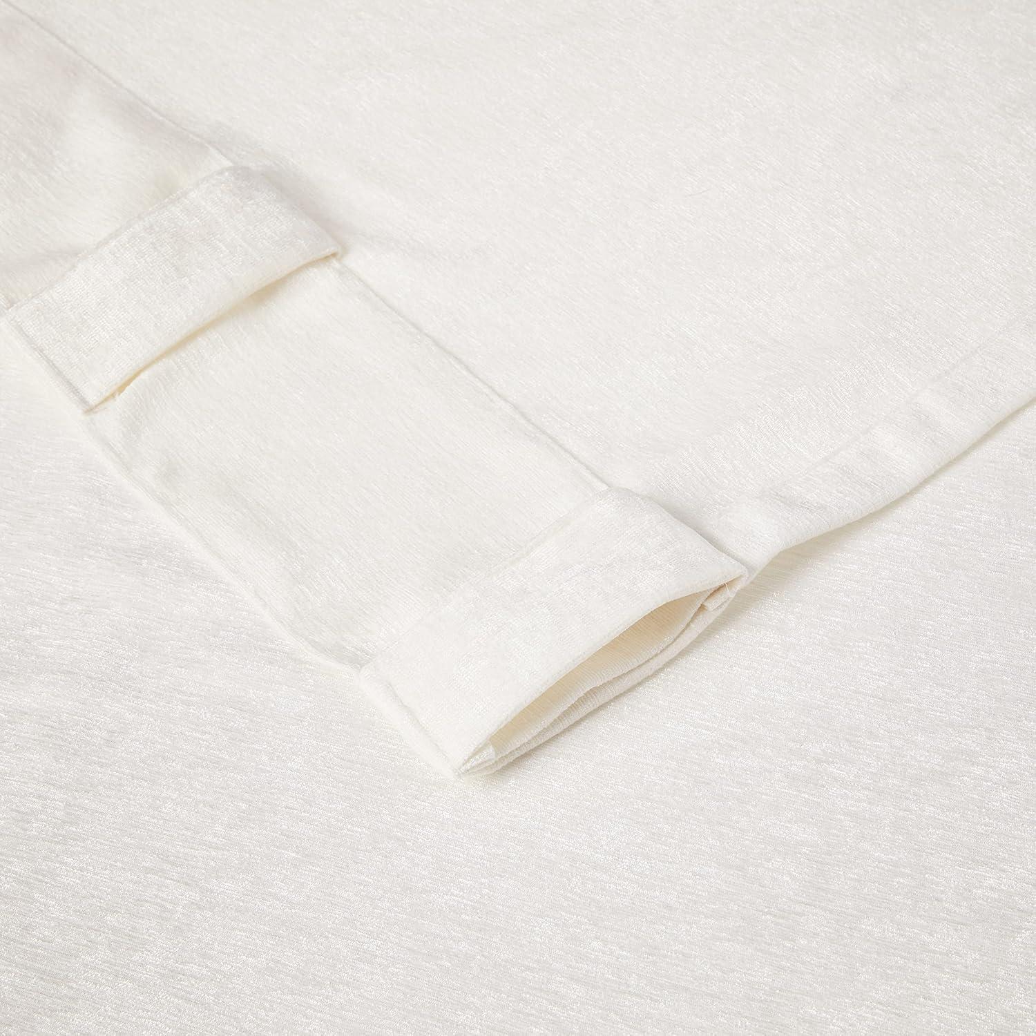 Carnaby Rustic Vogue Distressed Velvet Single Window Curtain Panel - Elrene Home Fashions