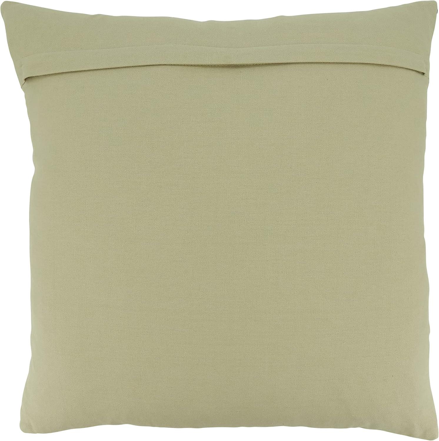 Saro Lifestyle Dash Line Throw Pillow with Down Filling