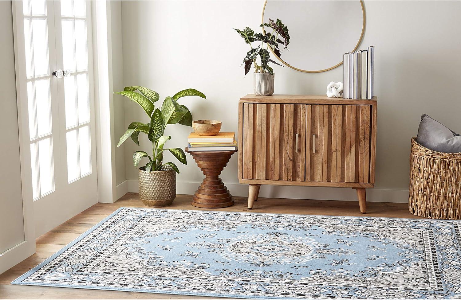 Home Dynamix Premium Sakarya Traditional Medallion Area Rug