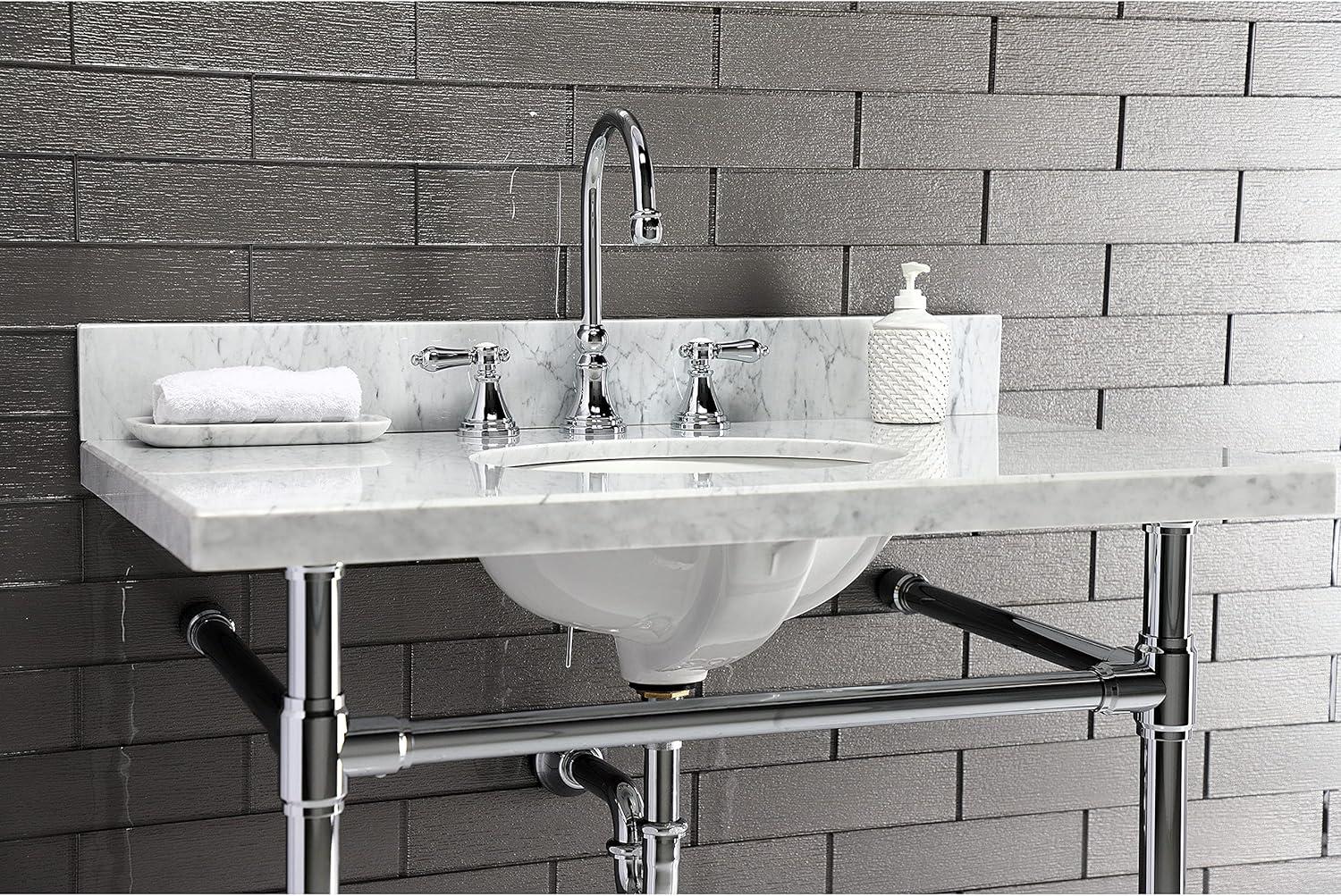 Kingston Brass Dreyfuss Stainless Steel Console Sink Legs