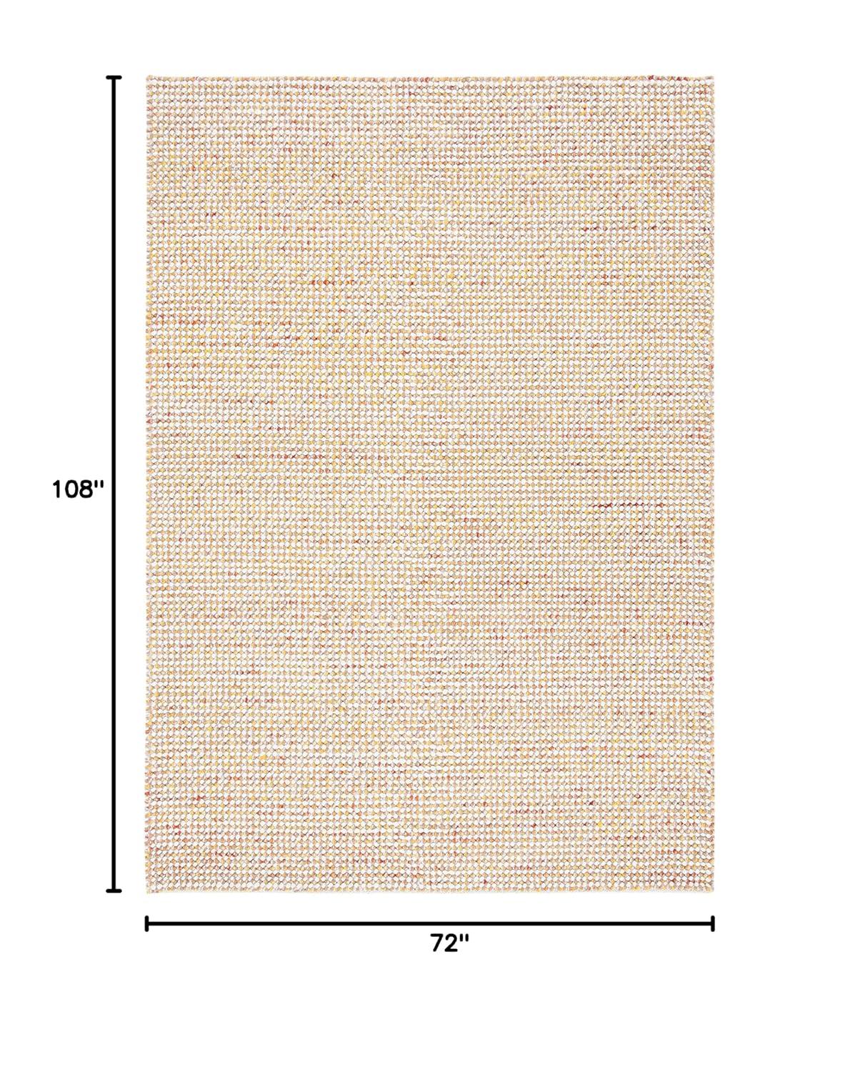 Vermont VRM401 Hand Woven Area Rug - Dark Gold/Blue - 6'x9' - Safavieh.