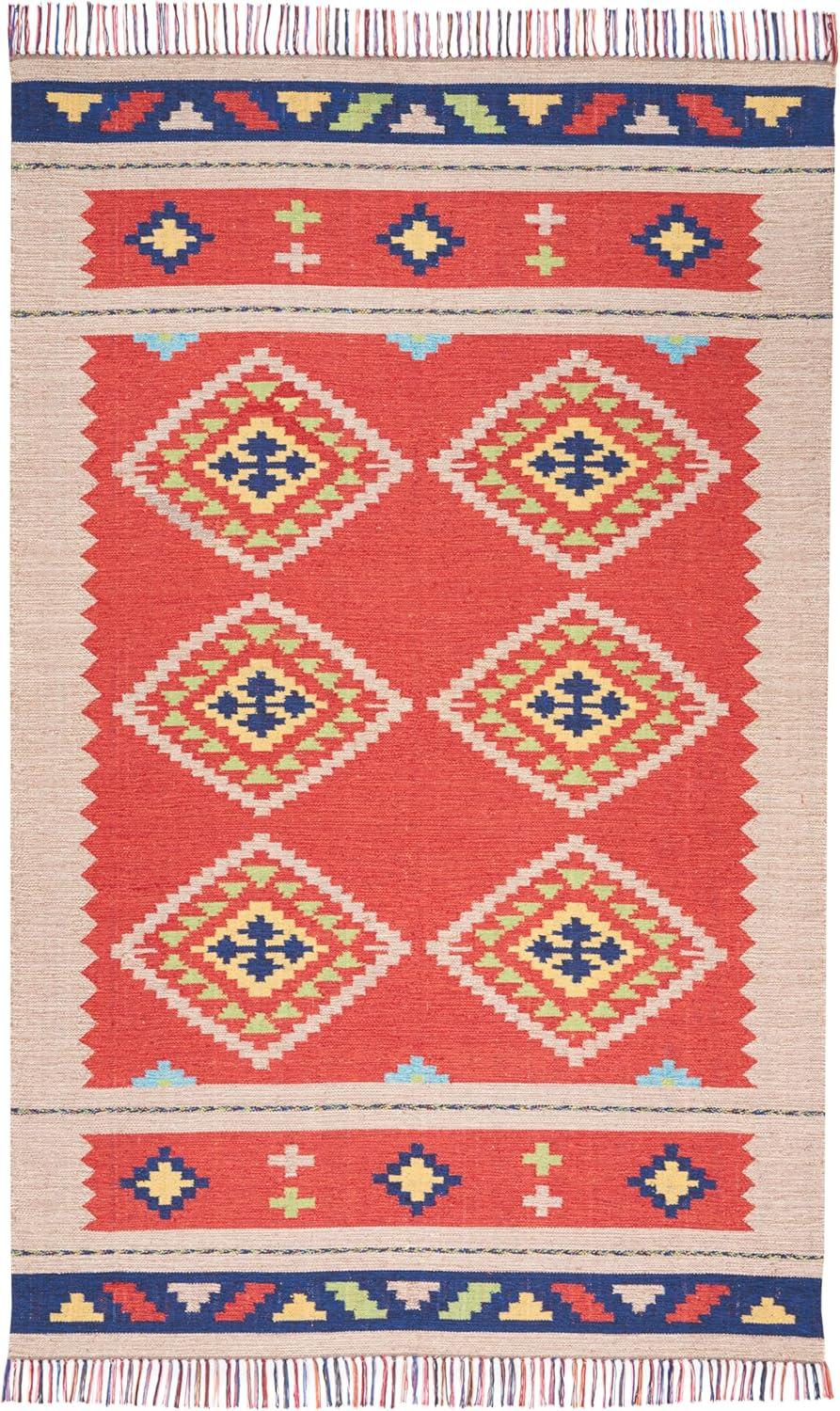 Nourison Baja Boho Geometric Southwestern Flatwoven Indoor Rug