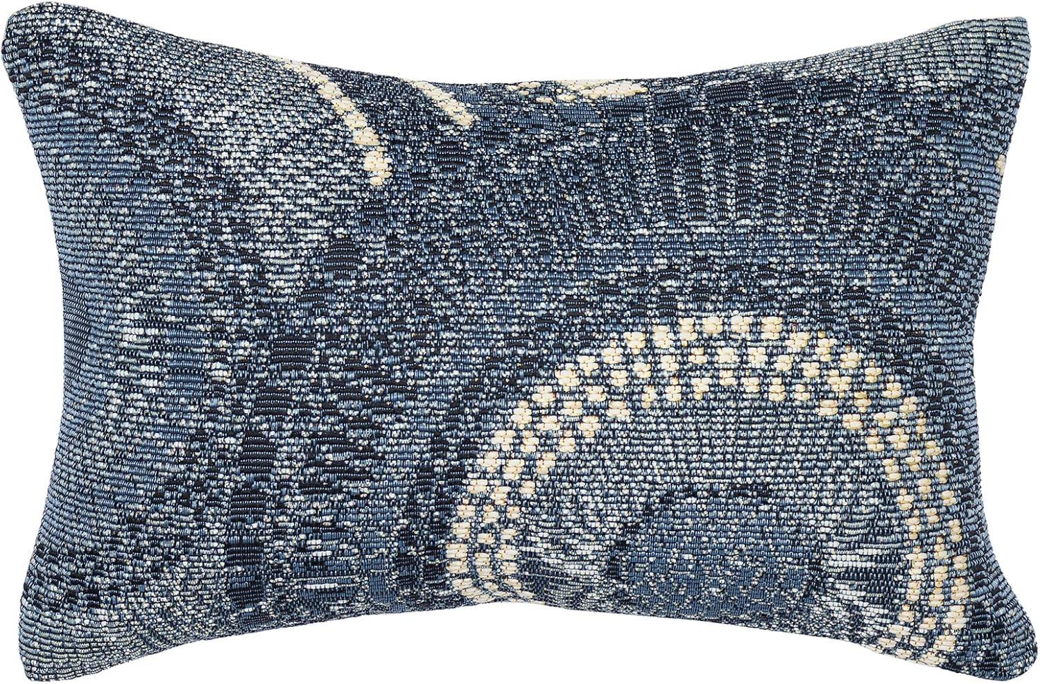Liora Manne Marina Abstract Indoor/Outdoor Throw Pillow