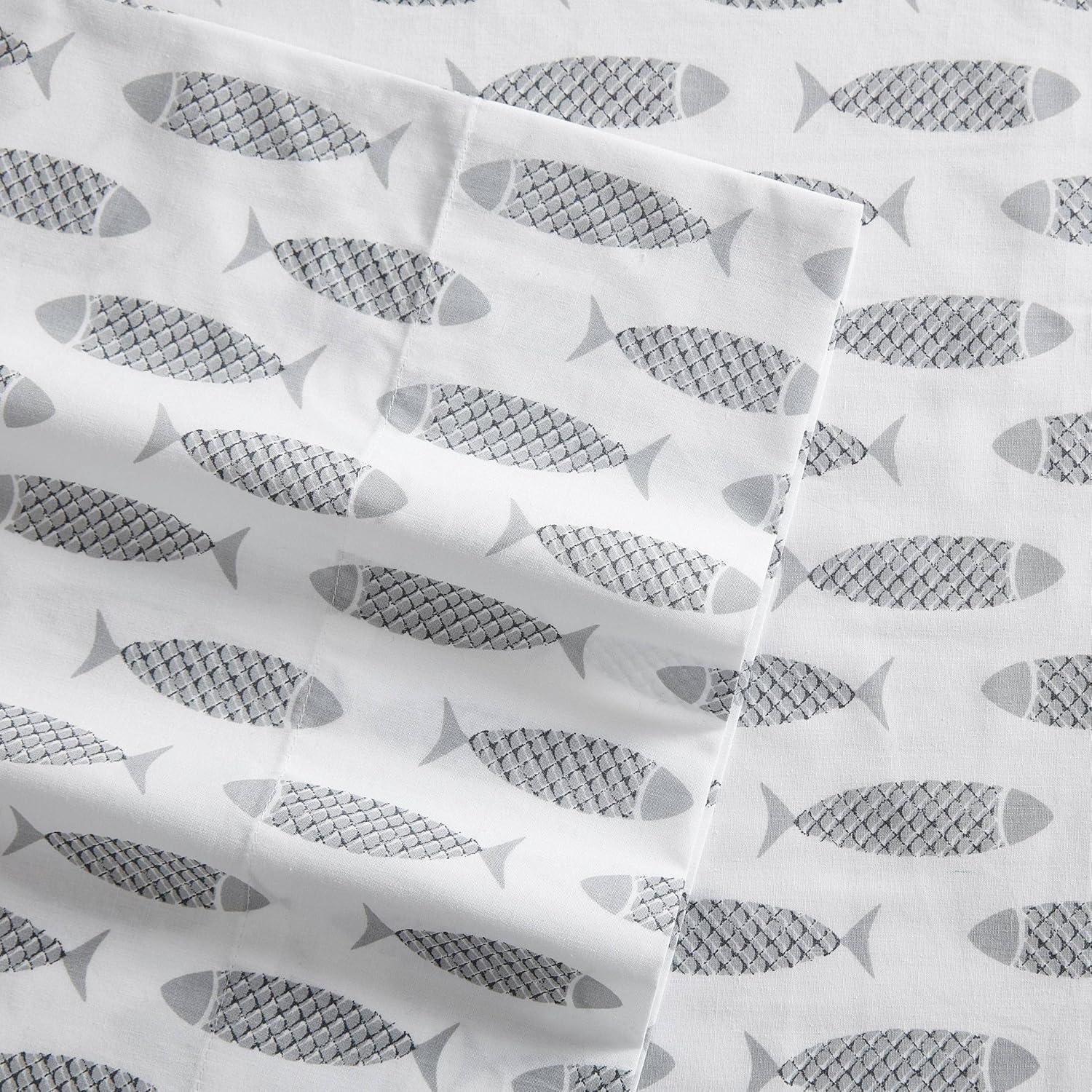 Nautica Nautica Printed Cotton Percale Sheet Sets