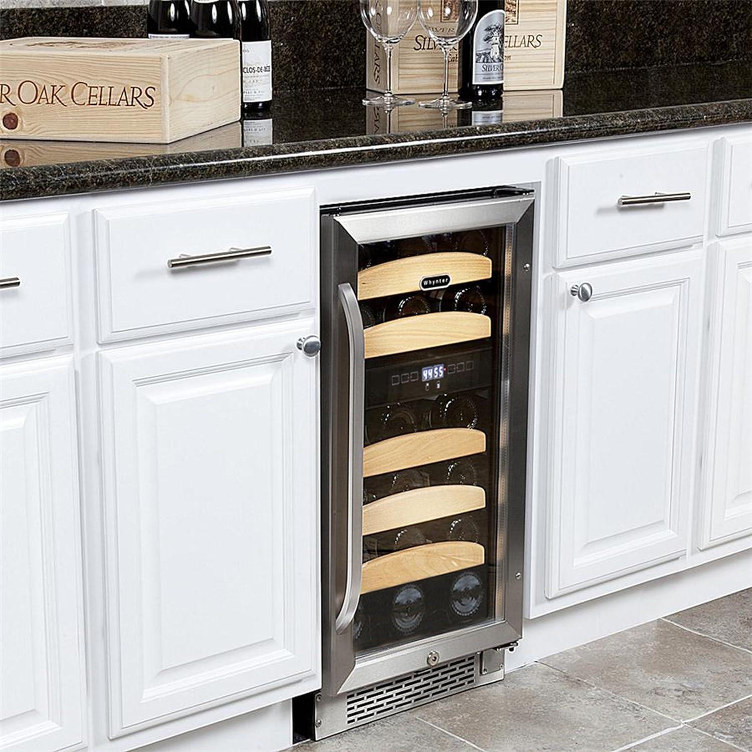 Whynter Whynter 15'' width 28 Bottle Dual Zone Built-In Wine Refrigerator