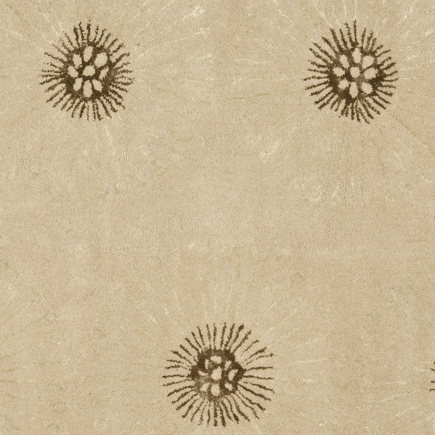 Soho SOH821 Hand Tufted Area Rug - Beige/Brown - 6'x6' - Safavieh.