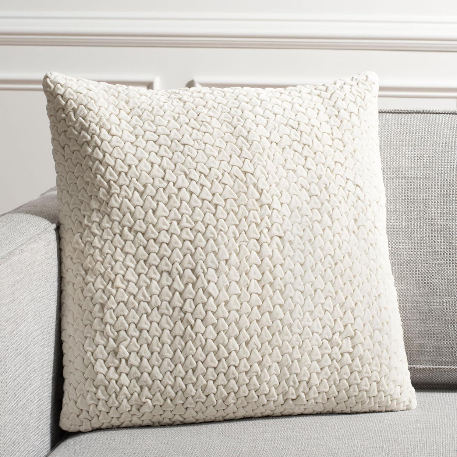 Safavieh Abella Solid Textured Pillow