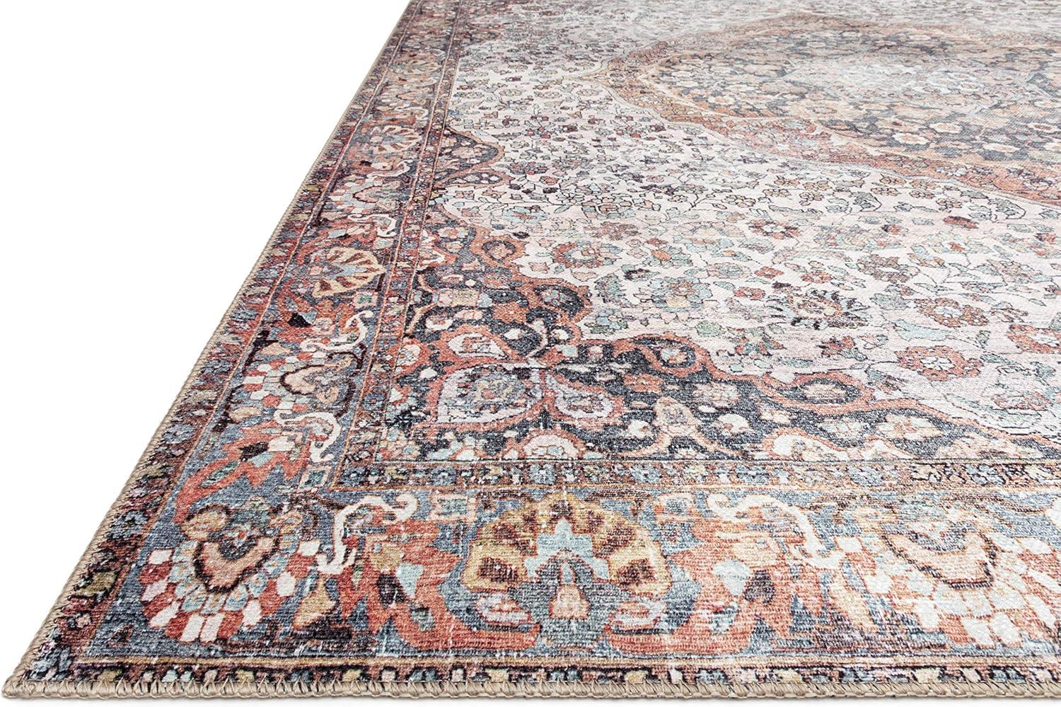 Loloi II Wynter WYN-01 Red / Multi Oriental Area Rug 8'-6" x 11'-6"