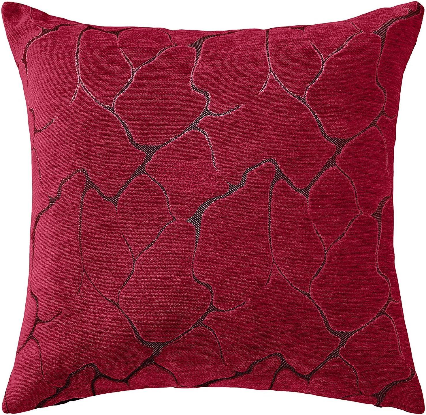 Violet Linen Milano Embroidered Throw Pillow