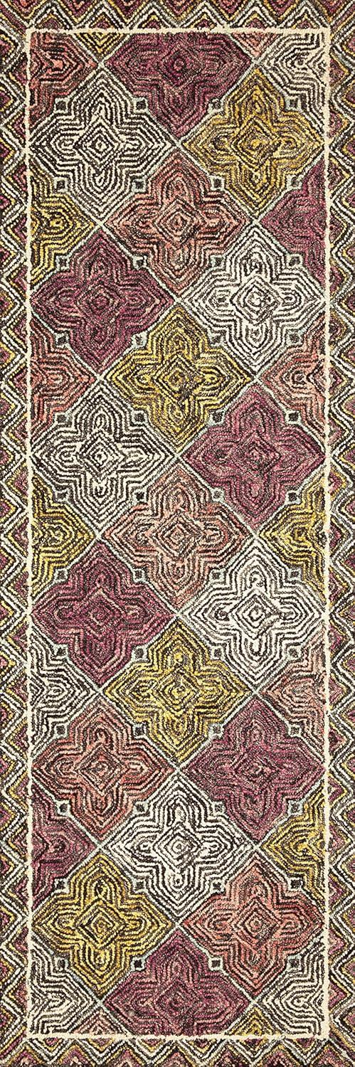 Loloi II Spectrum Geometric Charcoal / Multi Area Rug