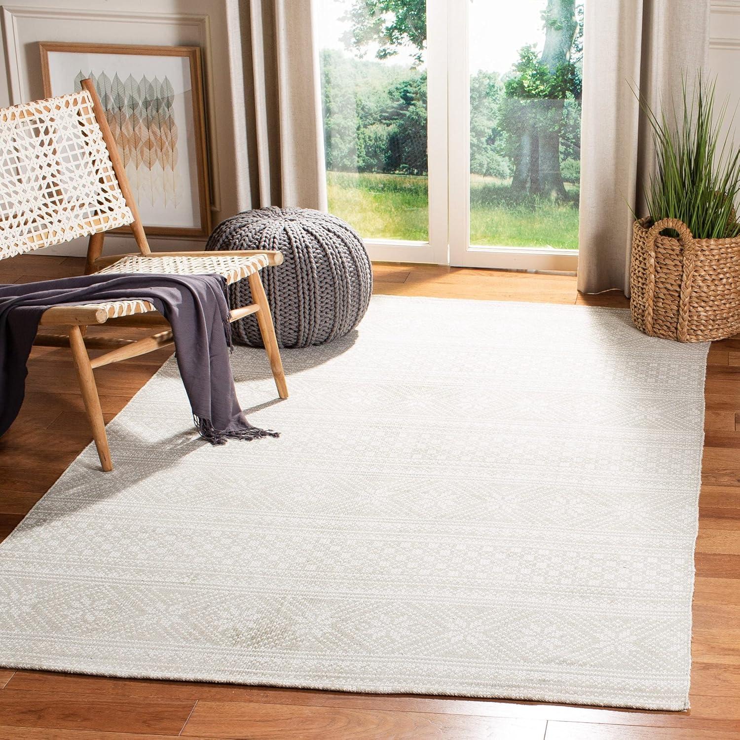 Cedar Brook CDR711 Loomed Indoor Runner Rug - Grey/Ivory - 2'3"x8' - Safavieh