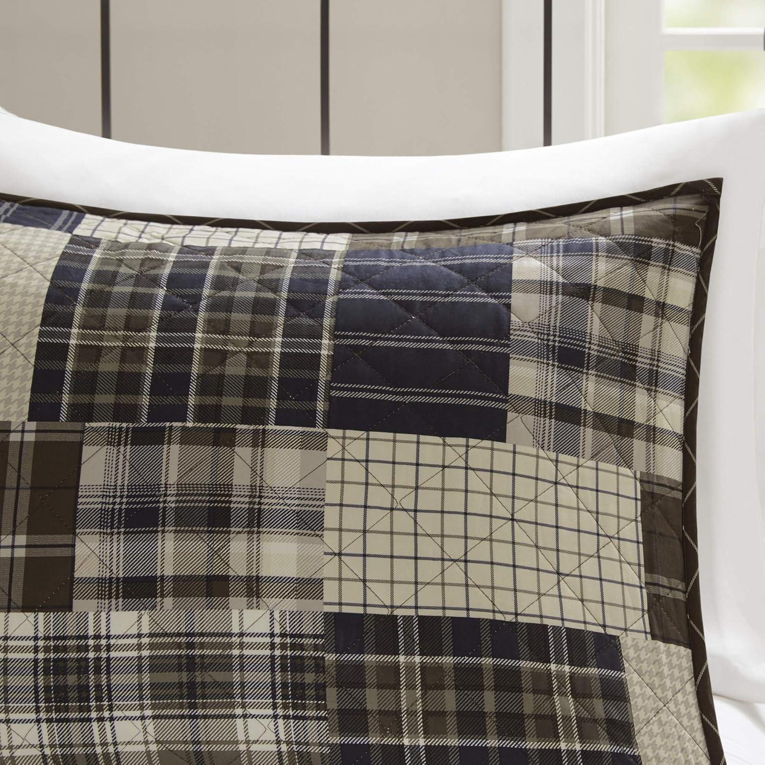 Timber 3 Piece Reversible Printed Quilt Set