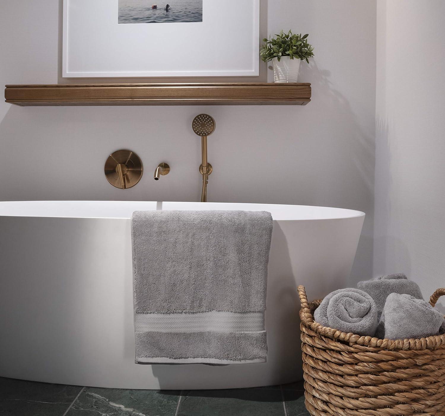 Fabdreams 6 Piece 100% Organic Cotton Towel Set