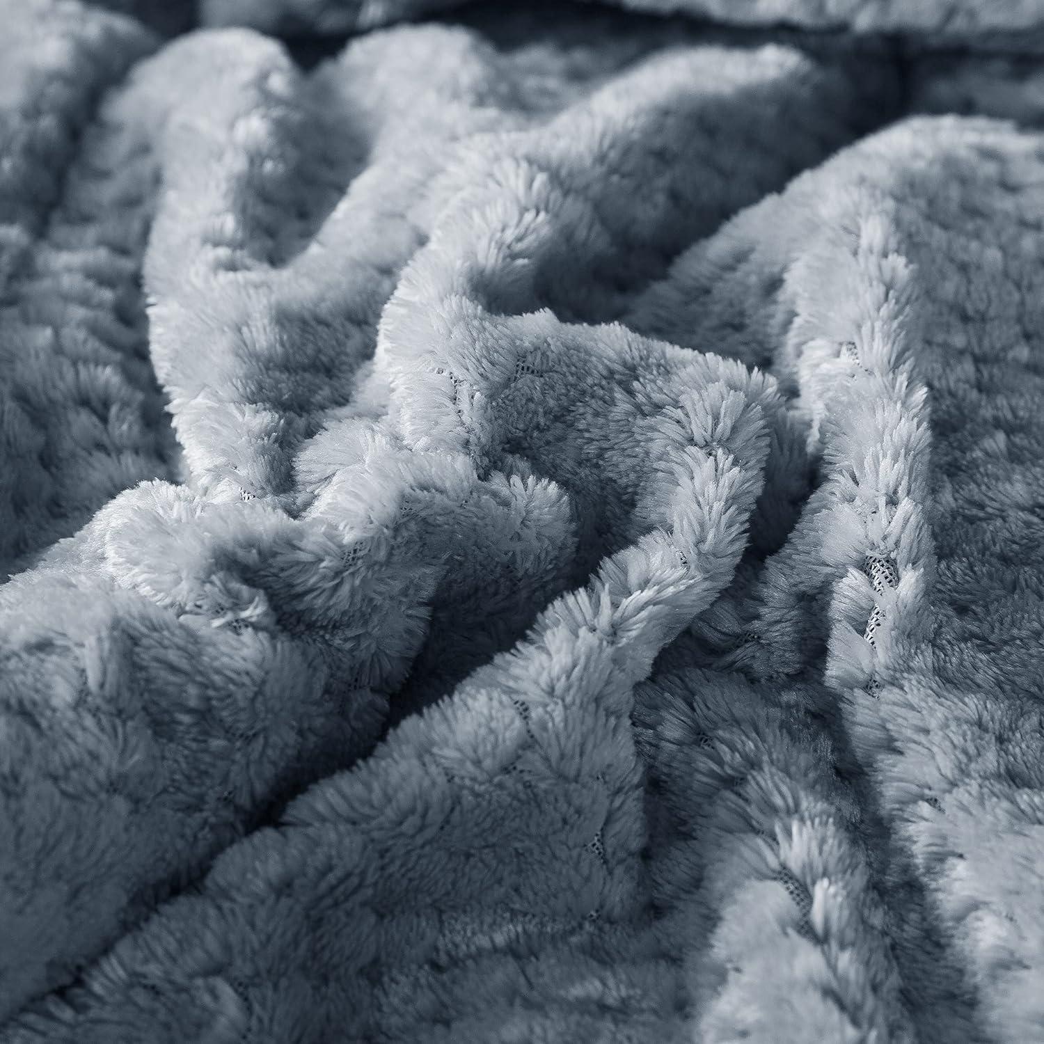 Kasentex Microfiber Reversible Comforter Super Ultra Soft Luxury Plush Sherpa, Machine Washable