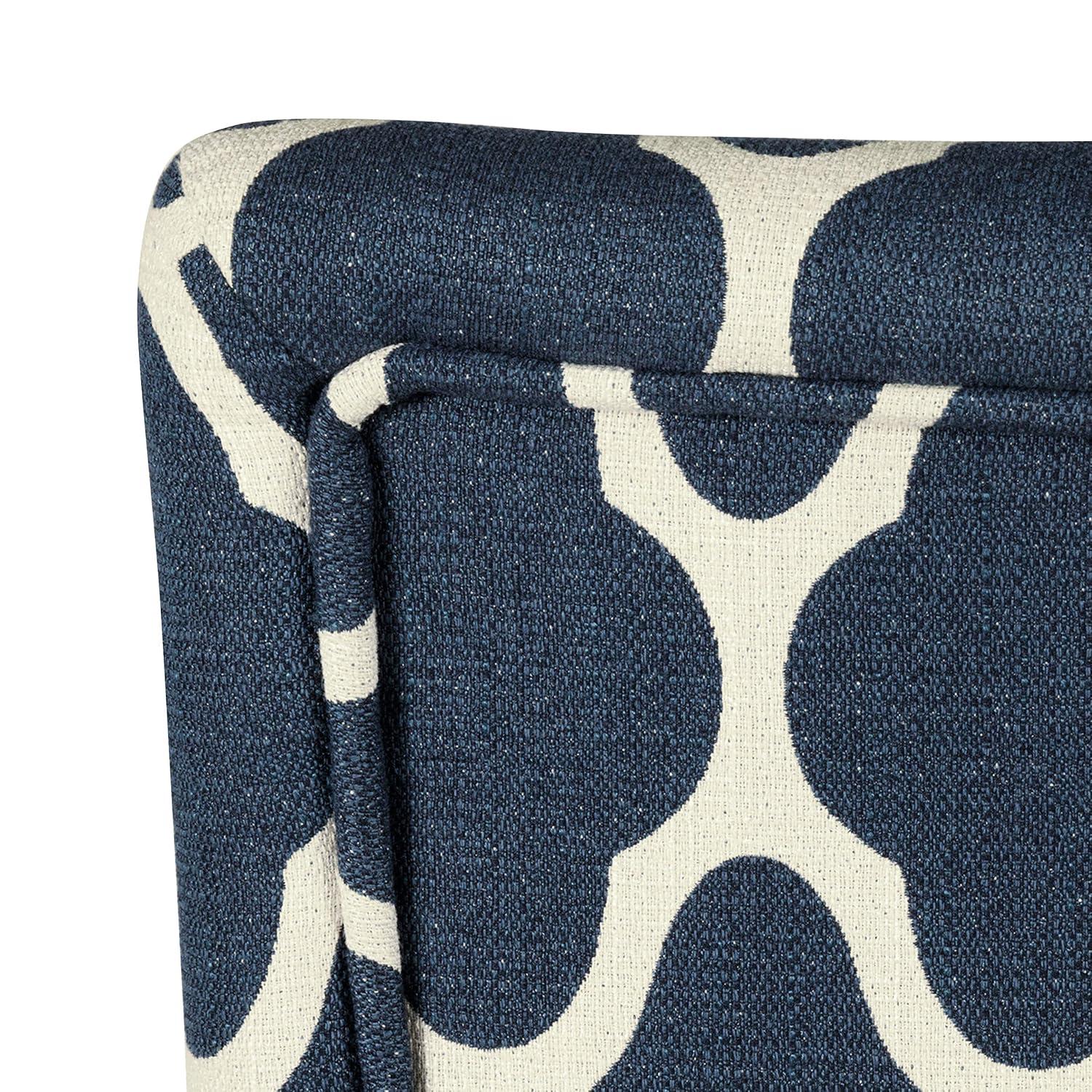 HomePop Parsons Dining Chairs (Set of 2), Quatrefoil