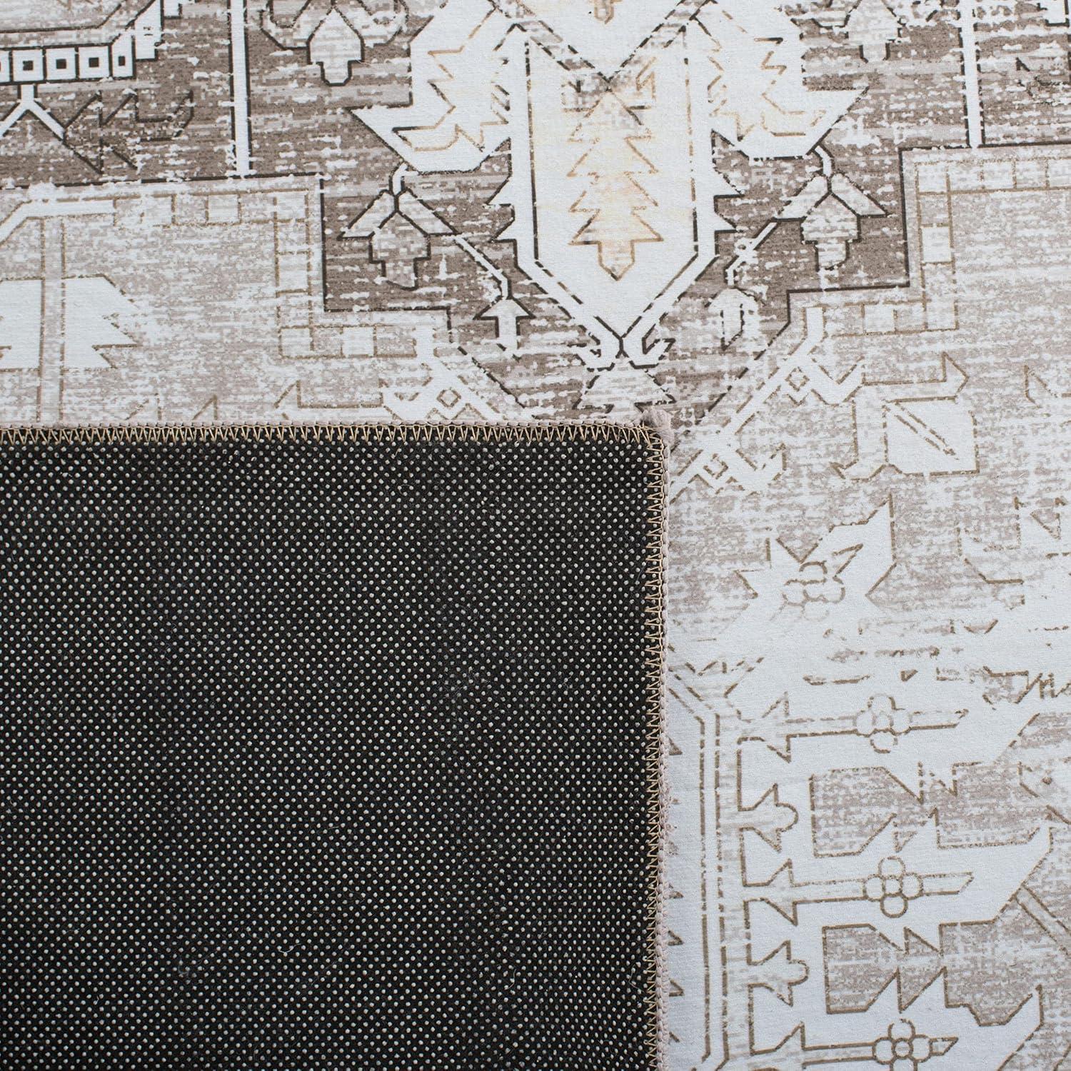 Tucson TSN102 Power Loomed Machine Washable Runner Rug - Sage/Ivory - 2'6"x6' - Safavieh.