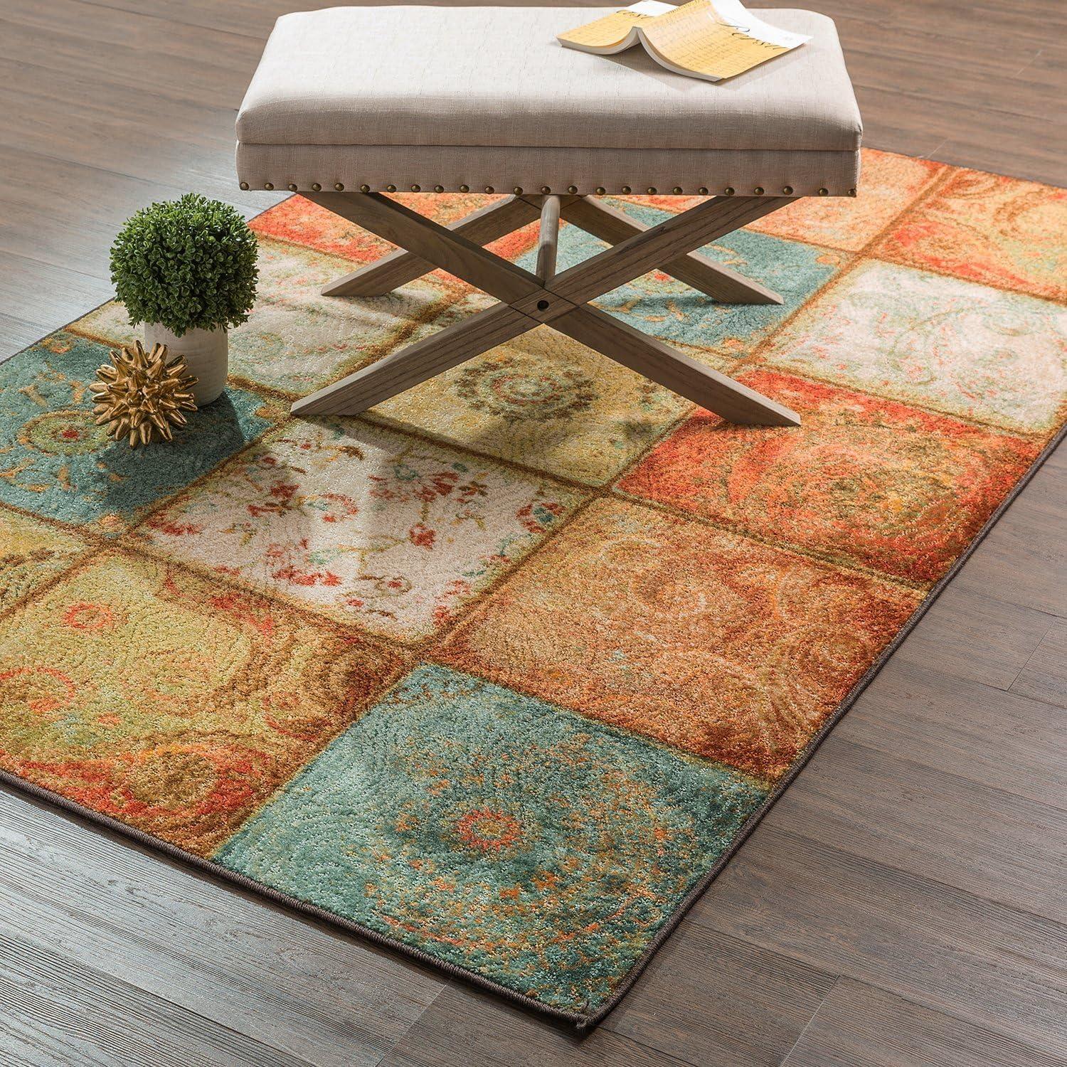 Mohawk Home Artifact Multi-Panel 1 Ft. 8 In. x 2 Ft. 10 In. Accent Rug