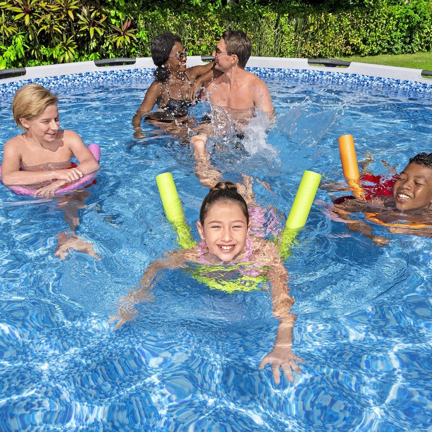 Bestway 56690E 15' x 48" Round Steel Pro MAX Above Ground Swimming Pool Set