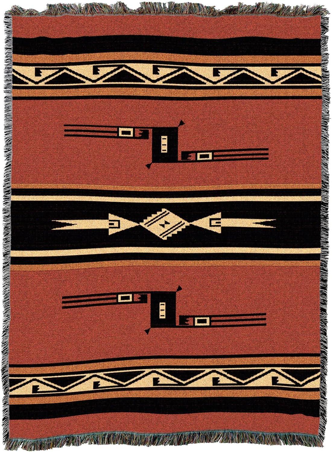 Mesquite Hand Woven Throw Blanket