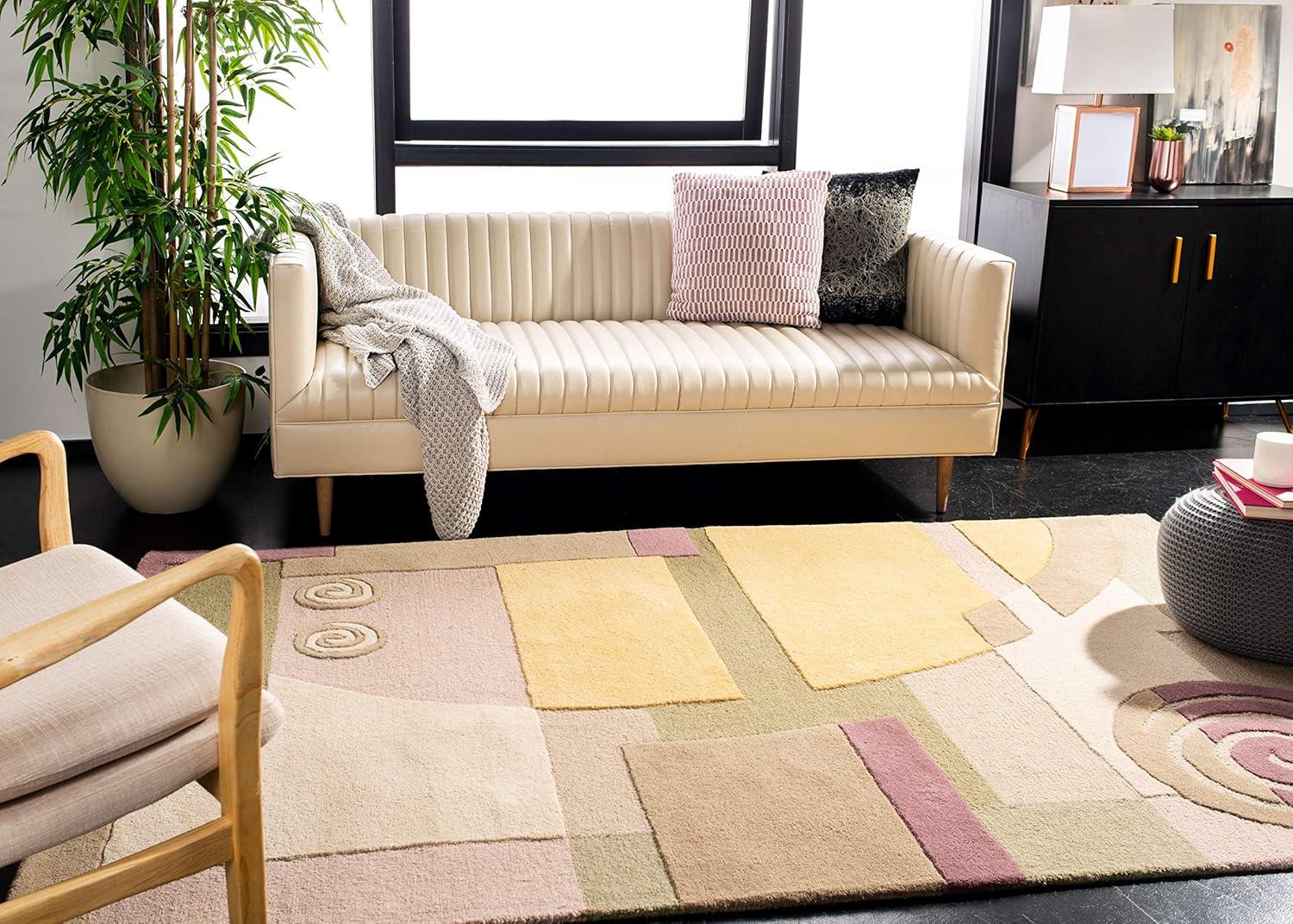 Safavieh Hand Tufted Wool Abstract Rug
