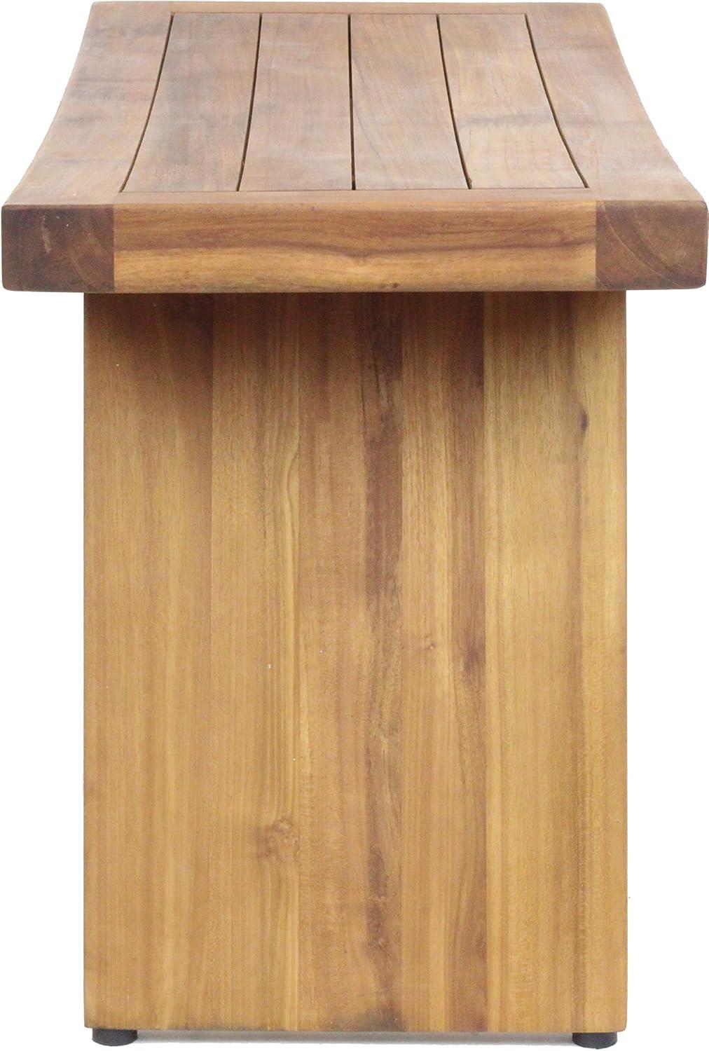 AquaTeak The Original Asia Teak Shower Bench 30" Wide - Teak Oil