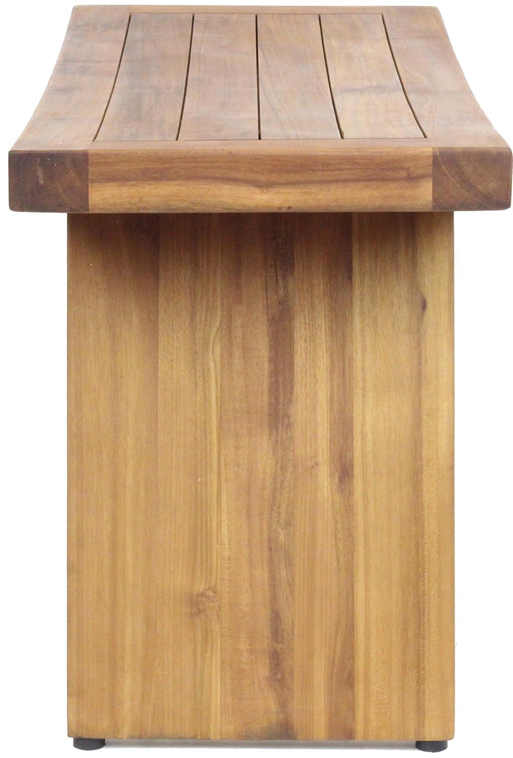 Aqua Teak Asia 29.5'' W Teak Shower Bench