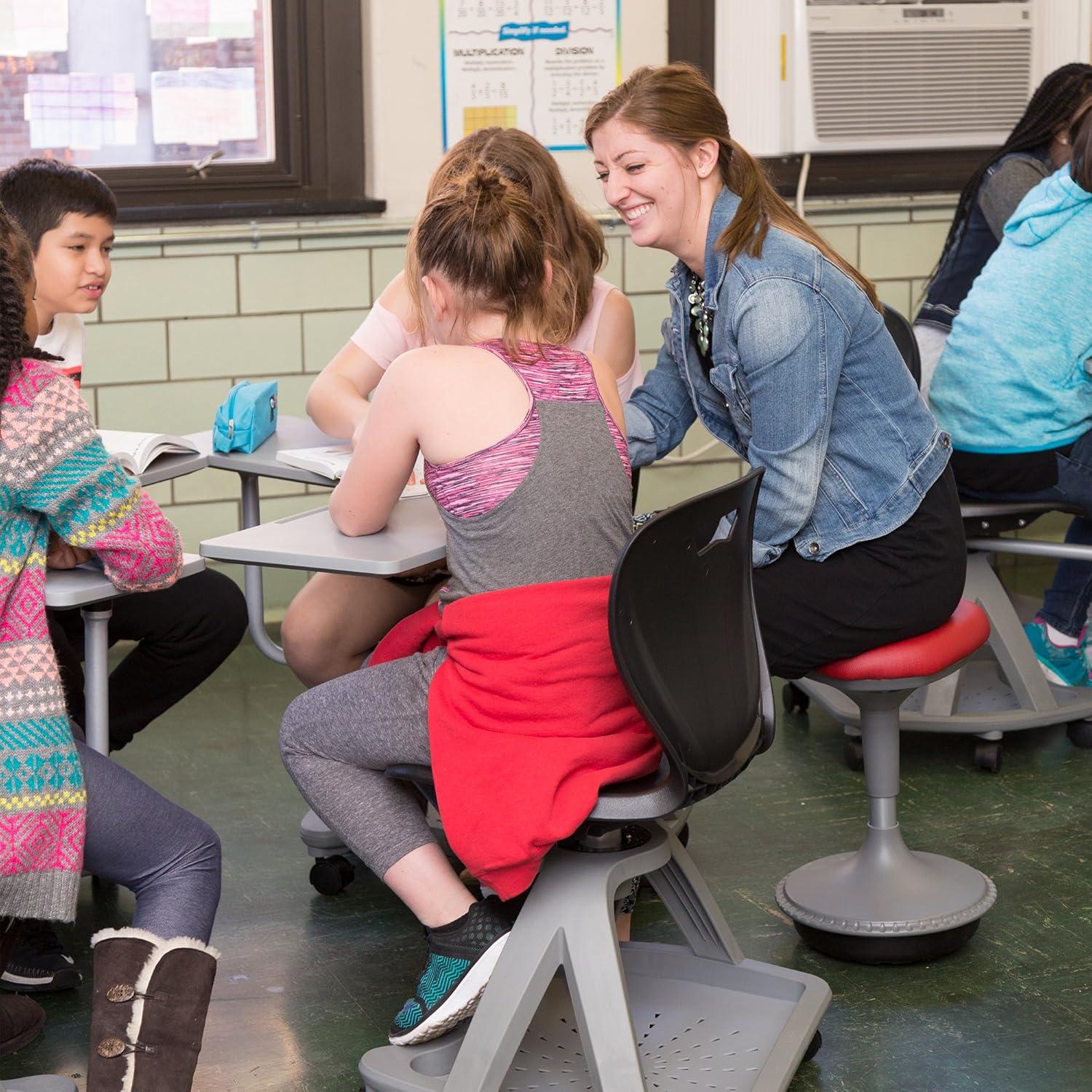 Adjustable Height Active Learning Stool