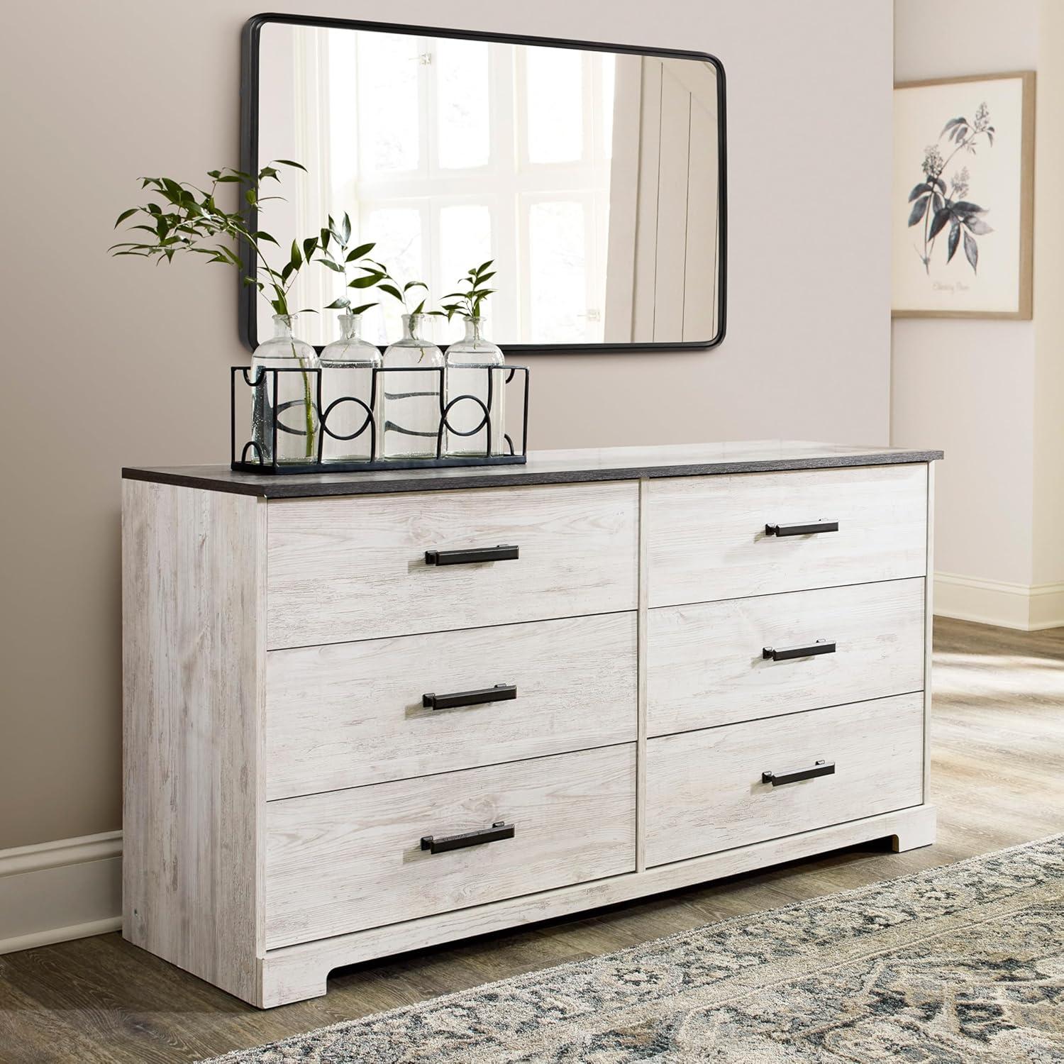 Loon Peak® Keicha Two Toned 6 Drawer Dresser