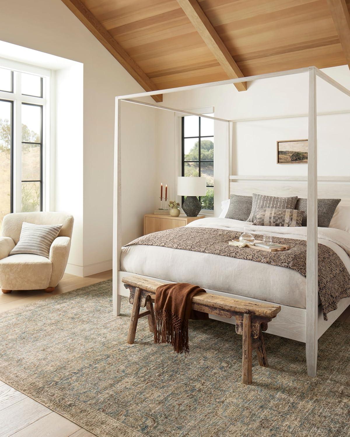 Amber Lewis x Loloi Amber Lewis x Loloi Morgan Sea / Sage Area Rug feat. CloudPile