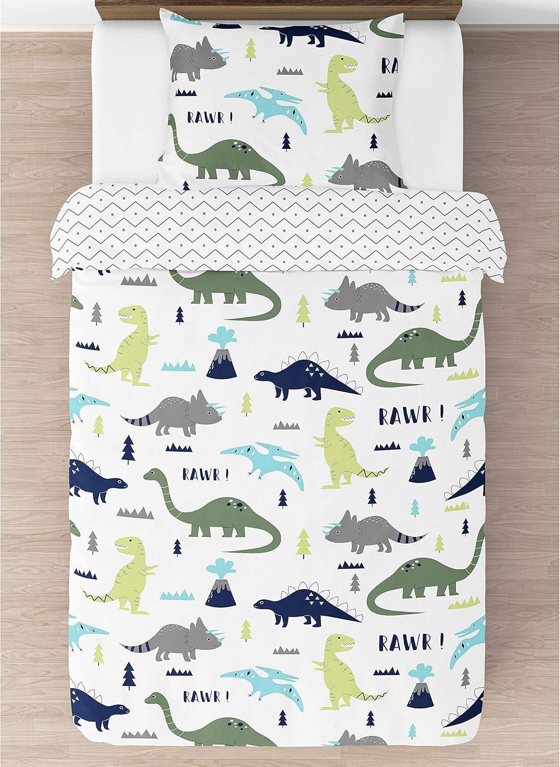 Mod Dinosaur 4 Piece Comforter Set