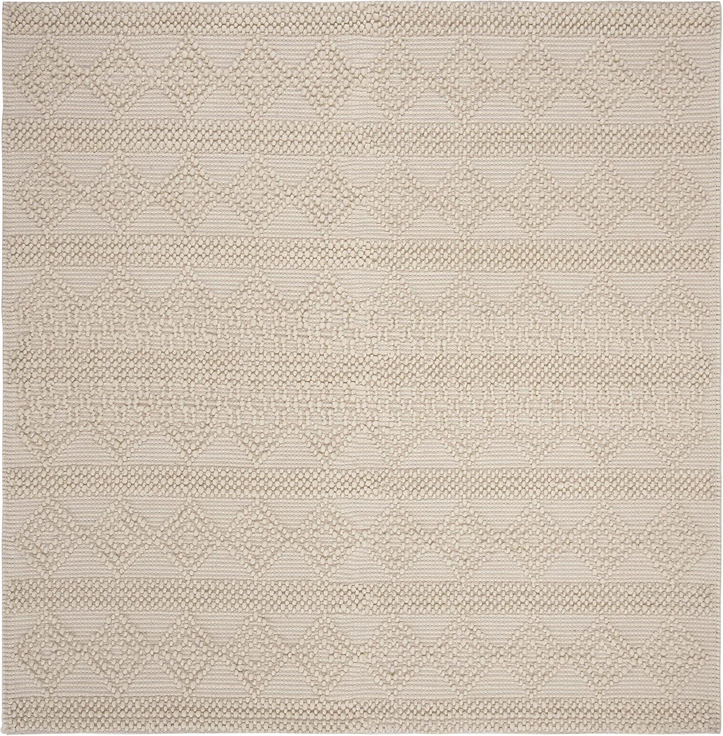 Ivory Coast Artisan 11' Square Wool Area Rug