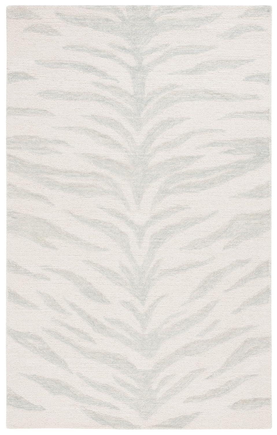 Ebony EBN603 Hand Tufted Indoor Accent Rug - Green/Ivory - 3'x5' - Safavieh