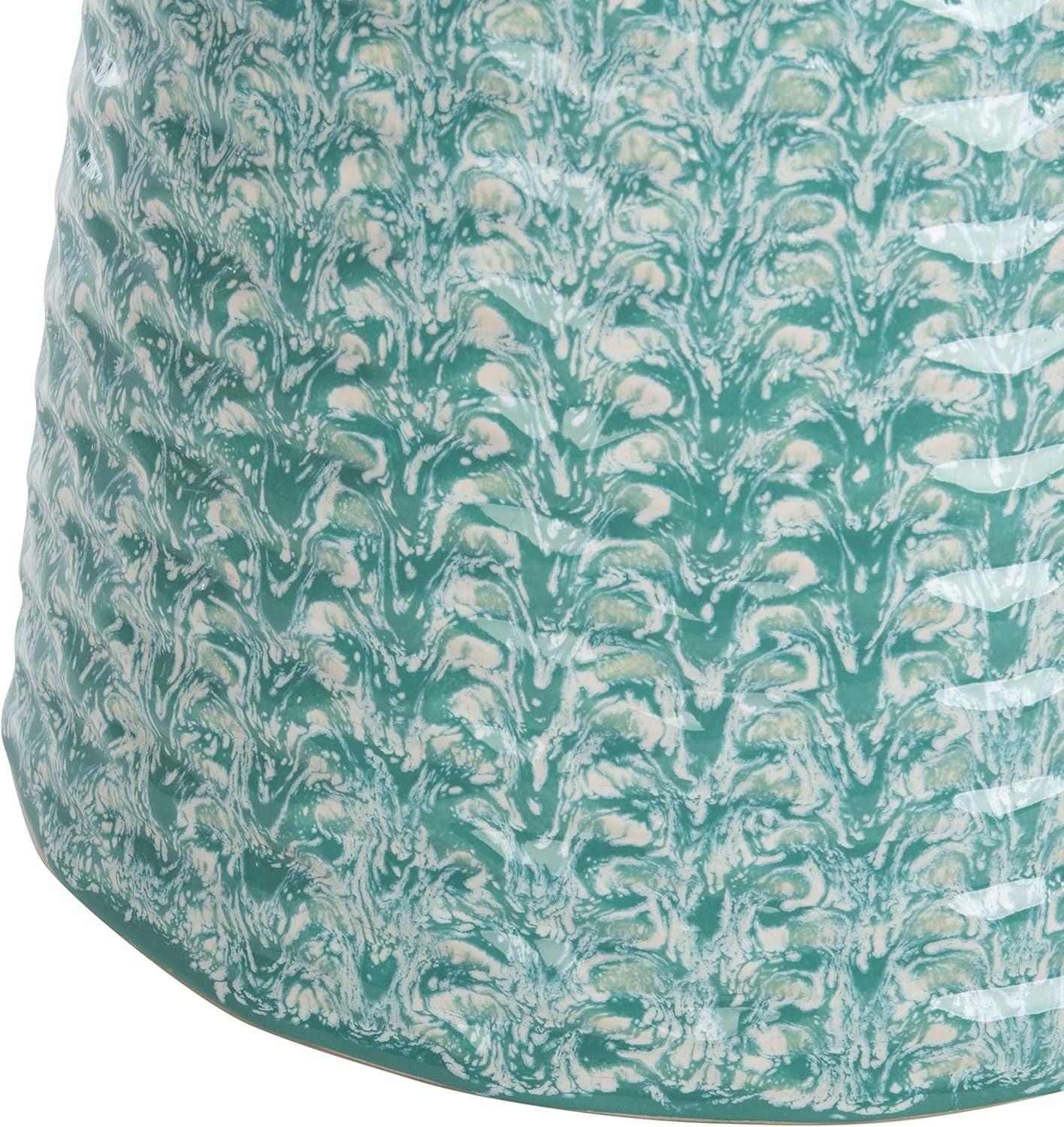 Safavieh Kenson Coastal Indoor/Outdoor Garden Stool, Light Blue