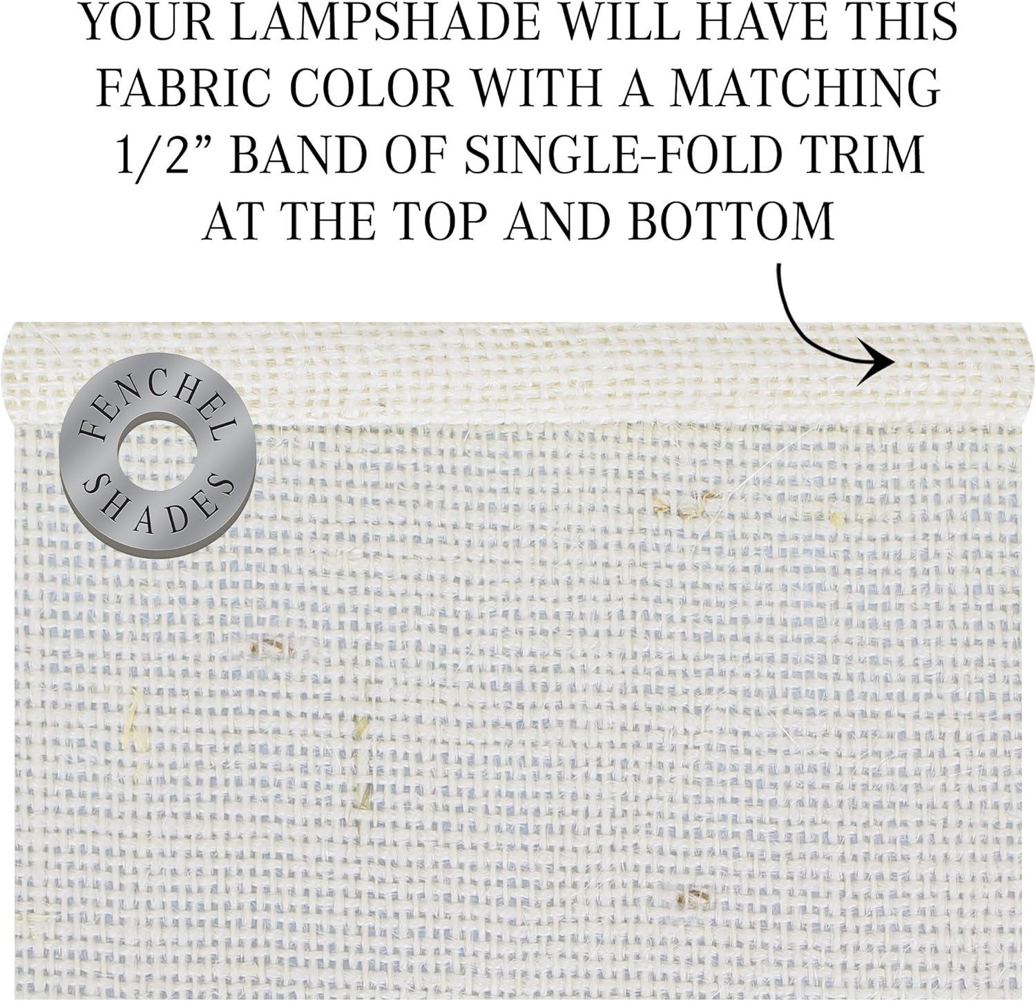 12'' H x 18'' W Linen Drum Lamp Shade