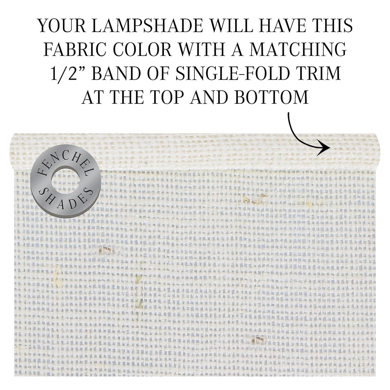 12'' H x 18'' W Linen Drum Lamp Shade