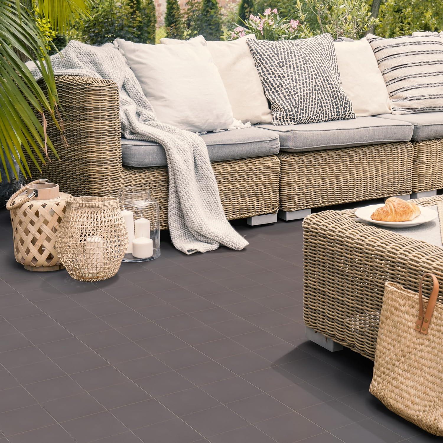 Quarry Red 5-7/8 in. x 5-7/8 in. Ceramic Floor and Wall Tile (5.98 sq. ft./Case)