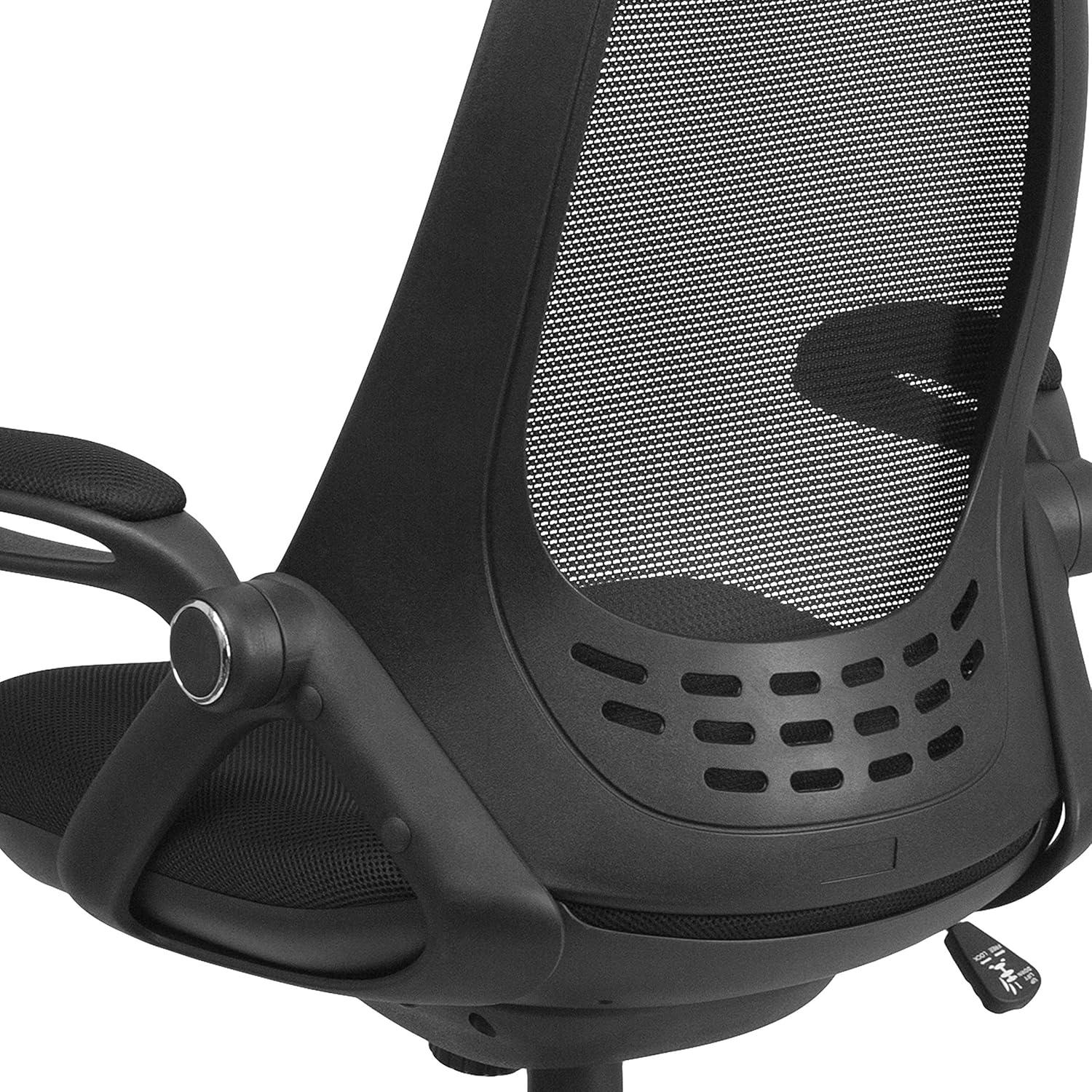 High Back Black Mesh Ergonomic Executive Swivel Chair