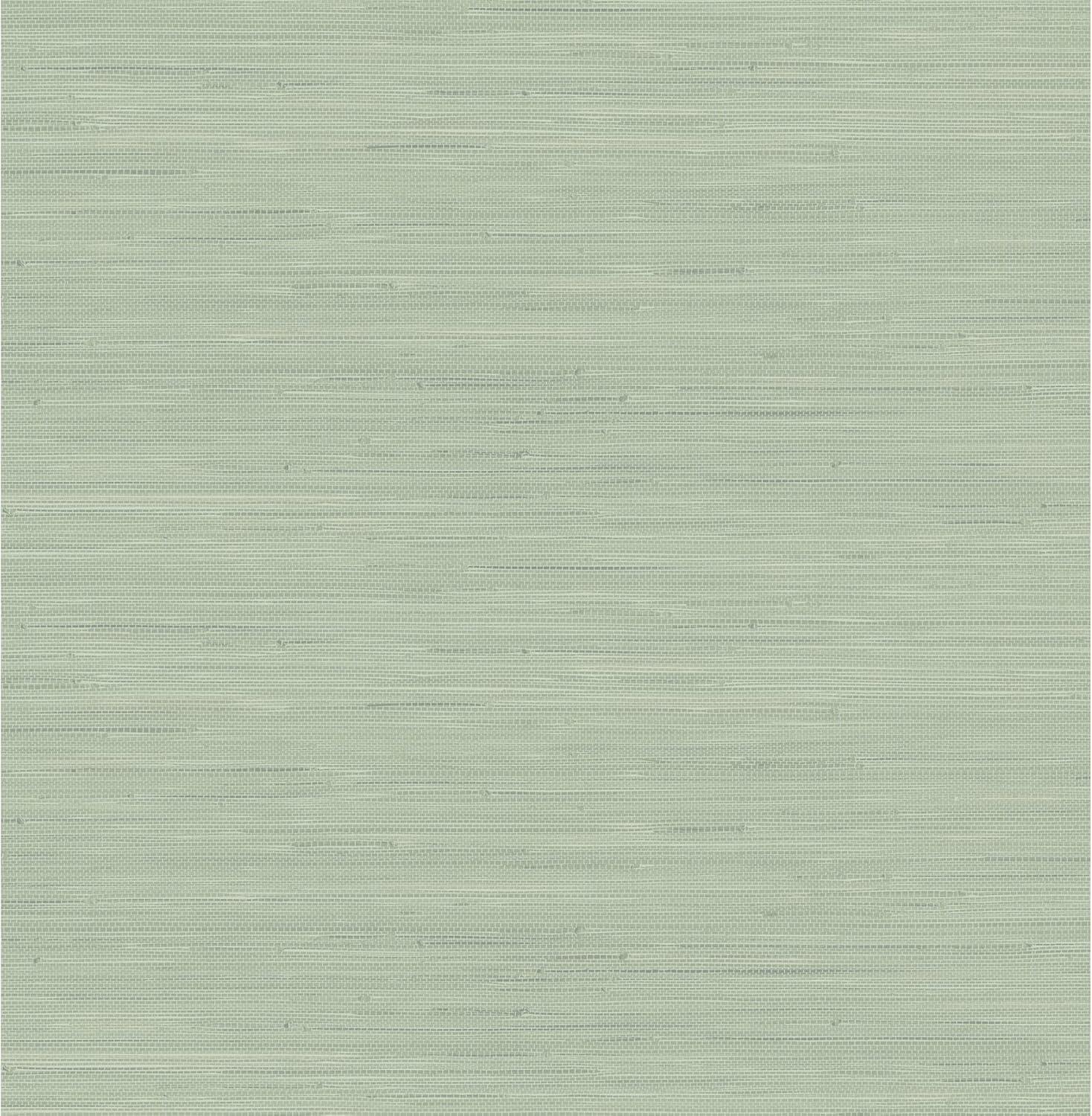 Sage Green 3D Grasscloth Peel and Stick Wallpaper