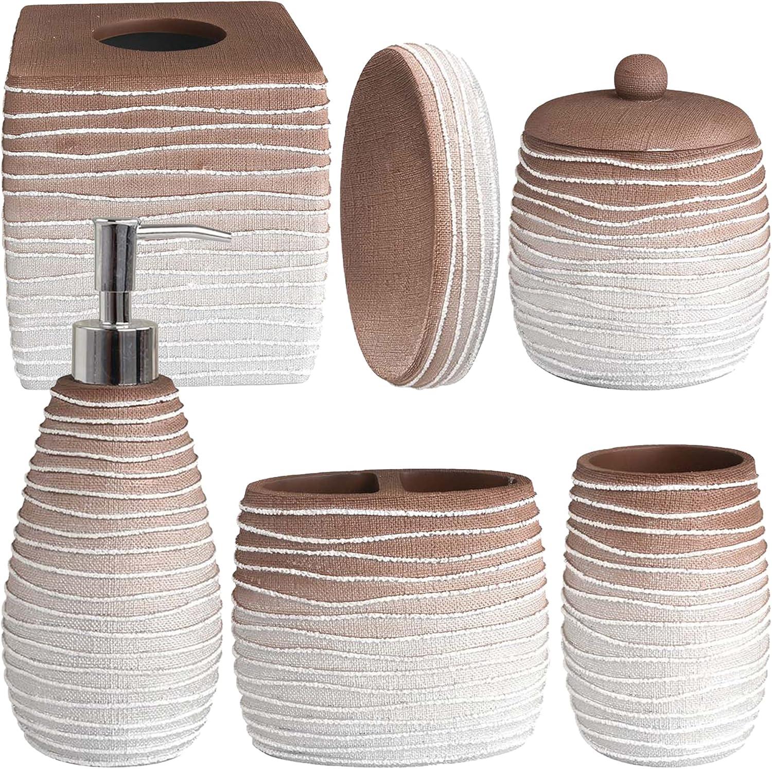 Seidman Bathroom Accessory Set