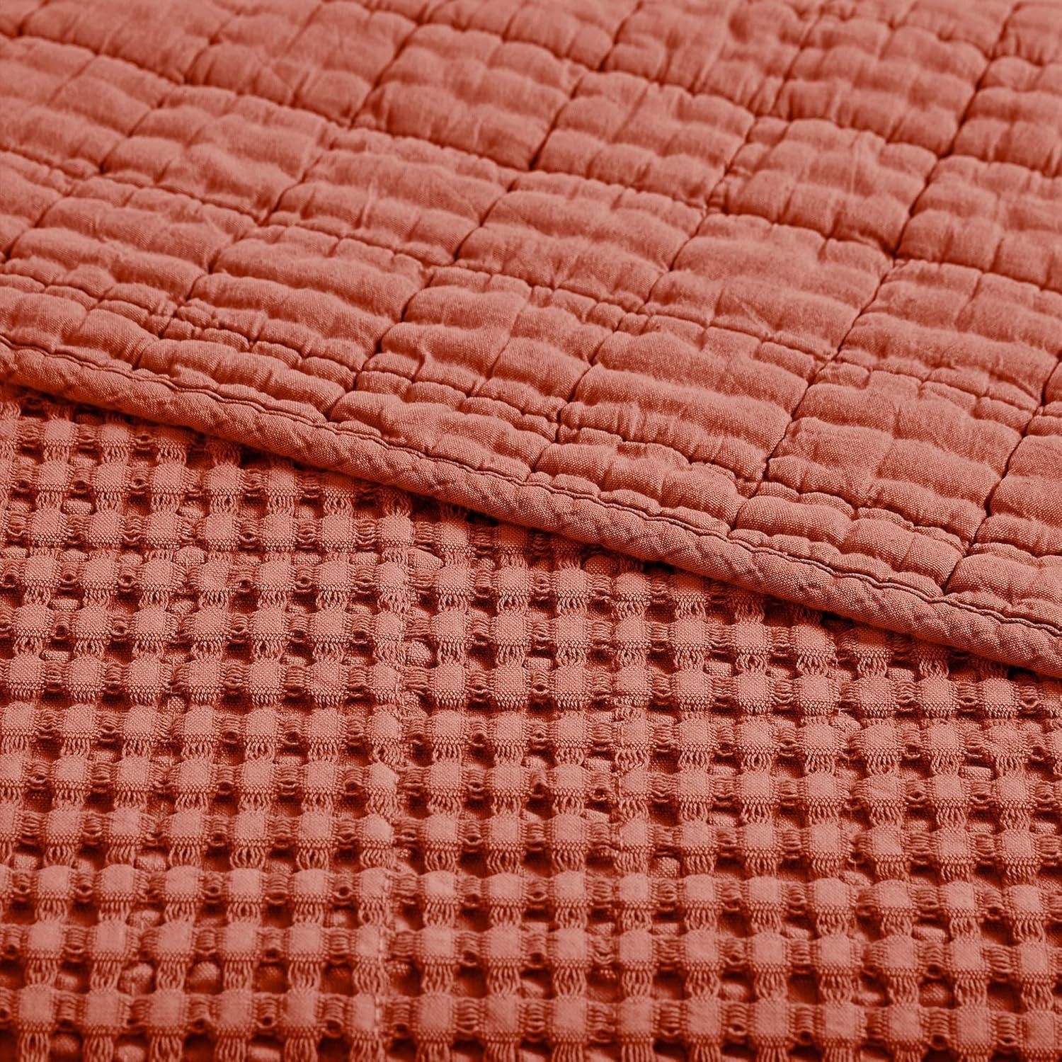 Mills Waffle Quilted Throw - Levtex Home