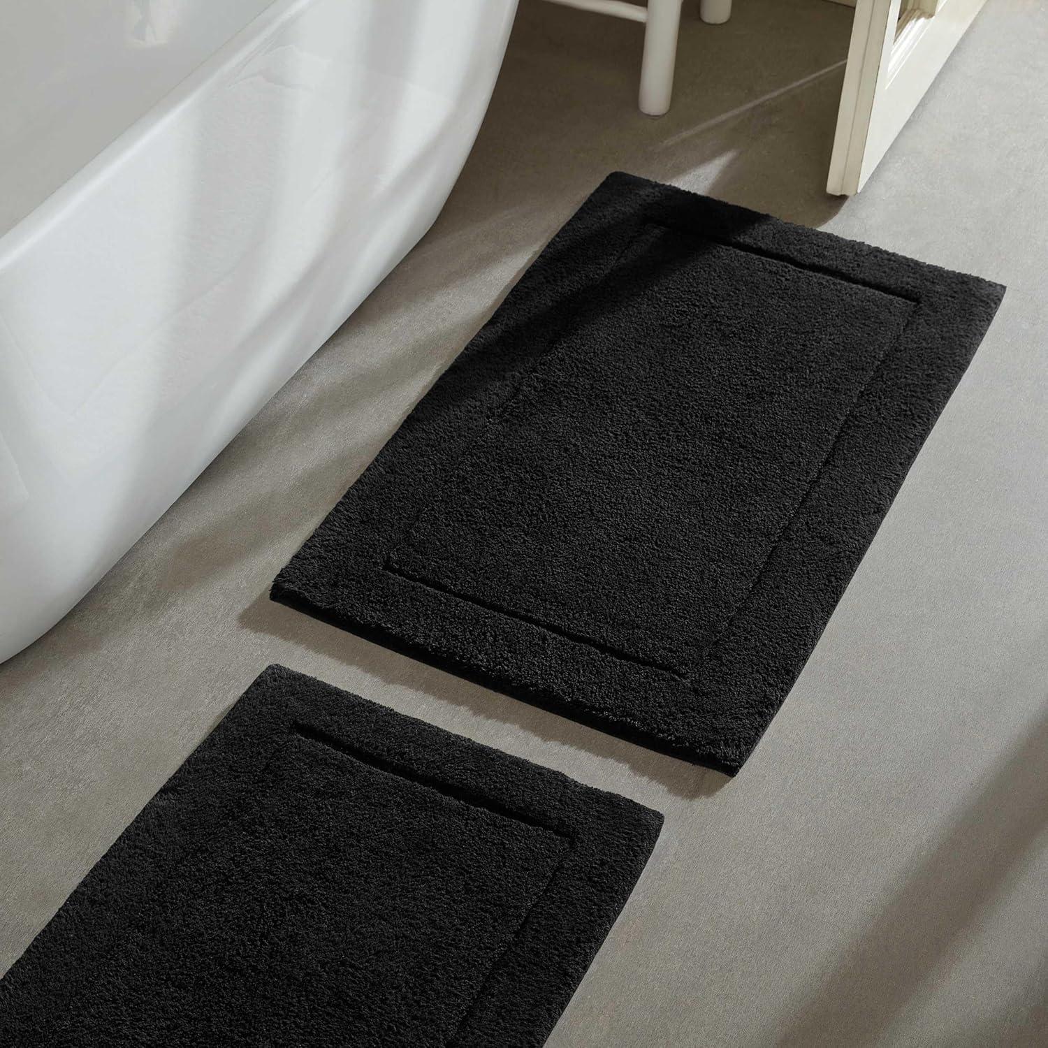 Calvin Klein Essence Solid Cotton 2 Piece Bath Rug Set & Reviews | Wayfair