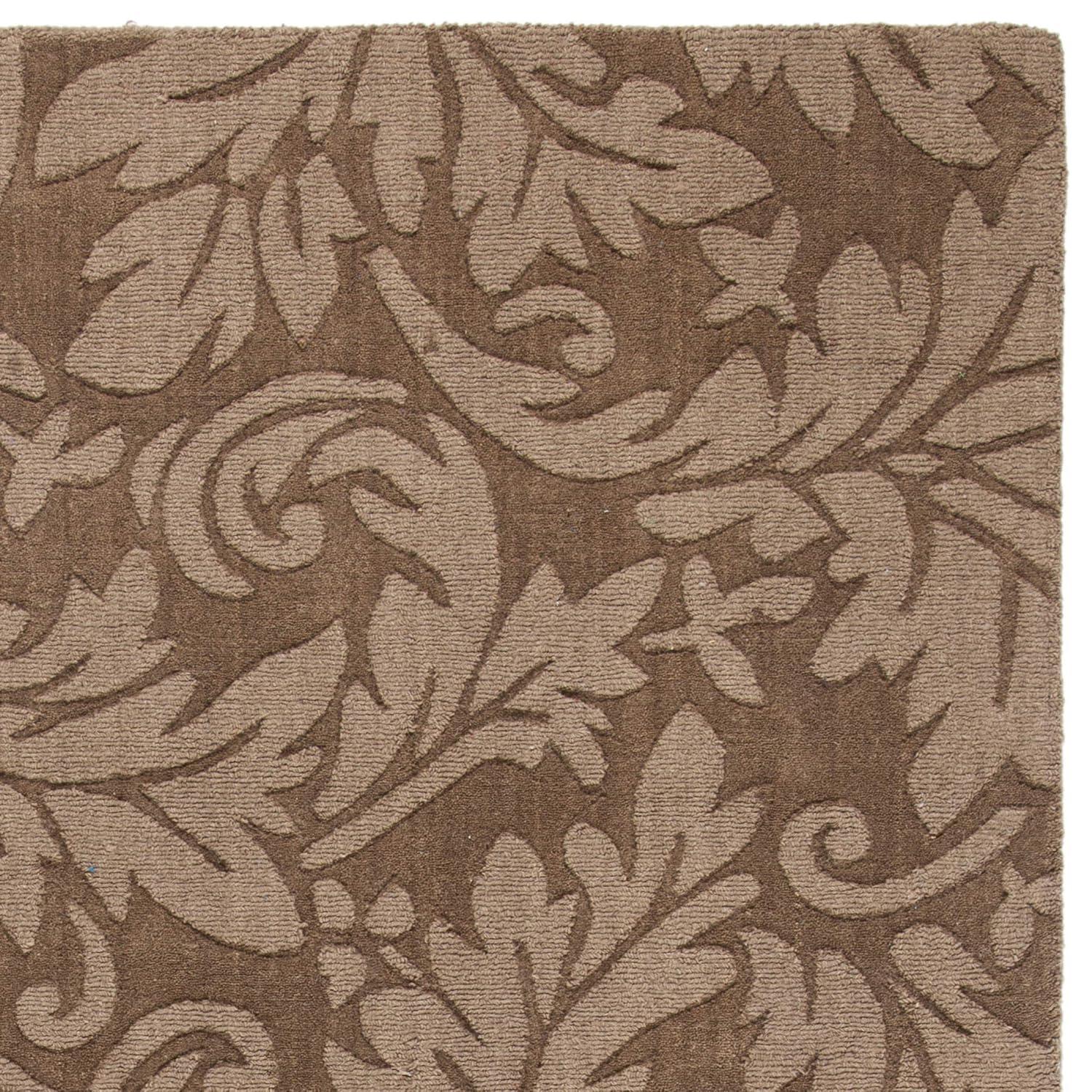 Impressions IM344 Hand Loomed Area Rug - Brown - 7'6"x9'6" - Safavieh.