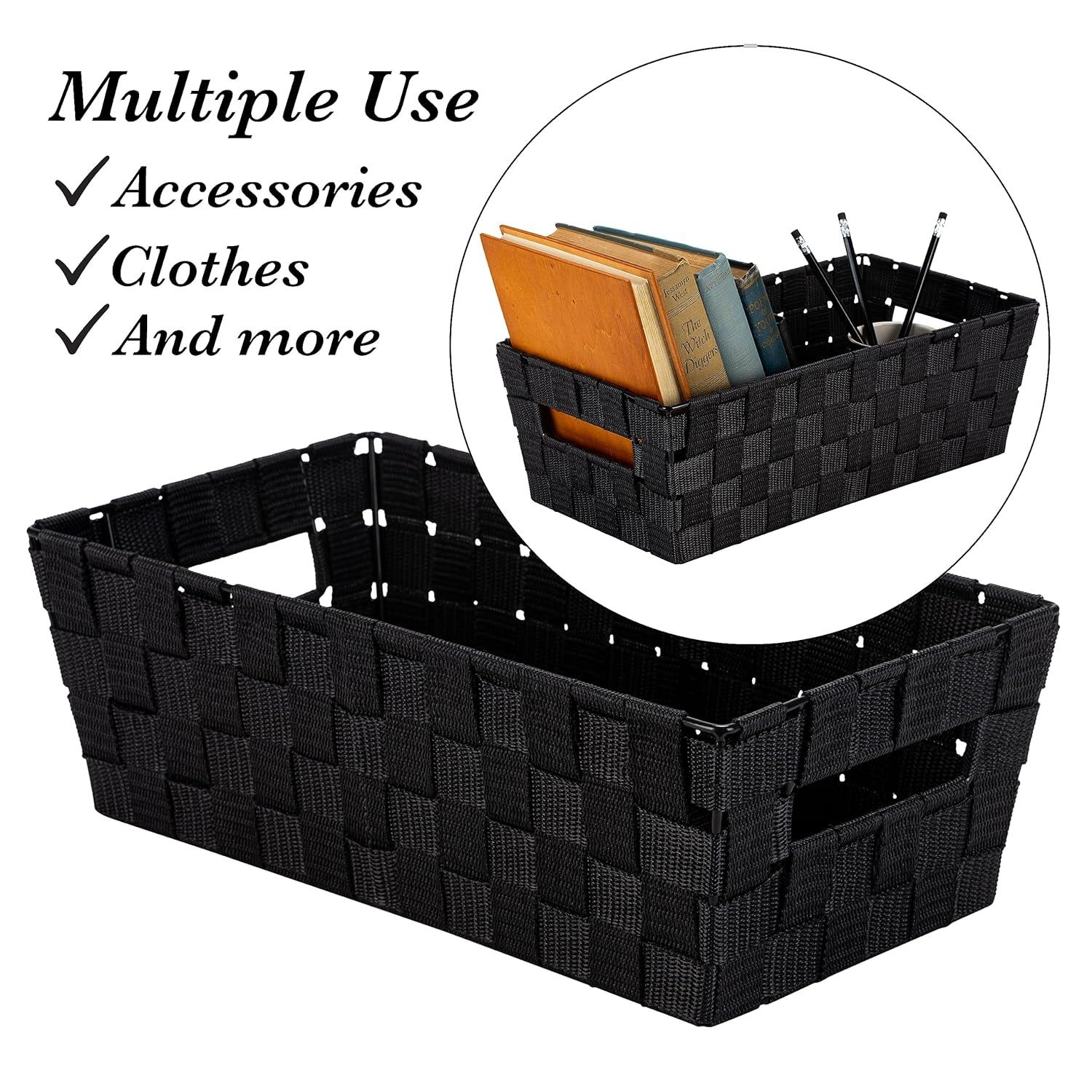 Simplify Simplify Plastic Decorative Bins