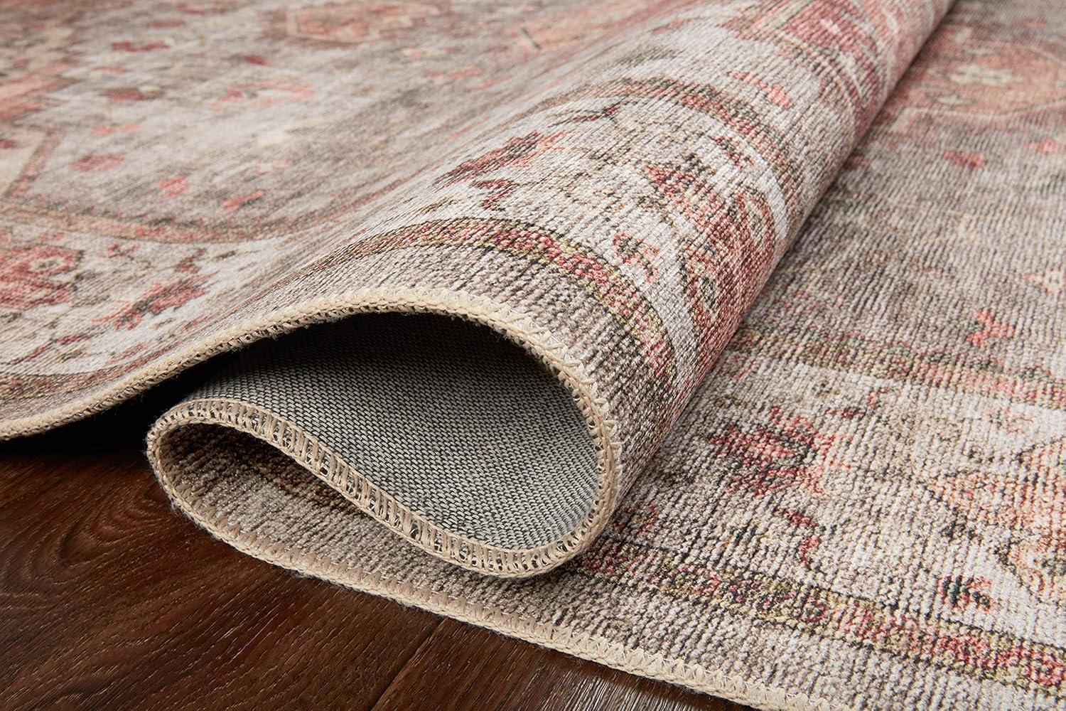 Dove & Spice Medallion 2'6" x 11'6" Wool-Blend Runner Rug