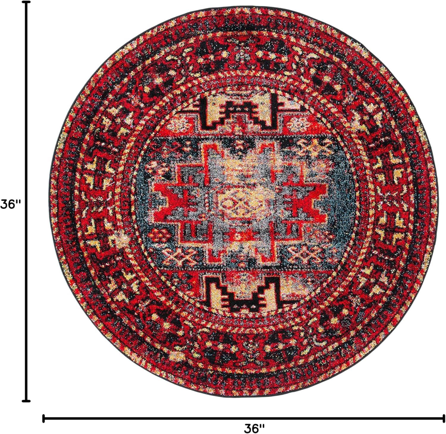 Vintage Hamadan VTH213 Power Loomed Area Rug  - Safavieh