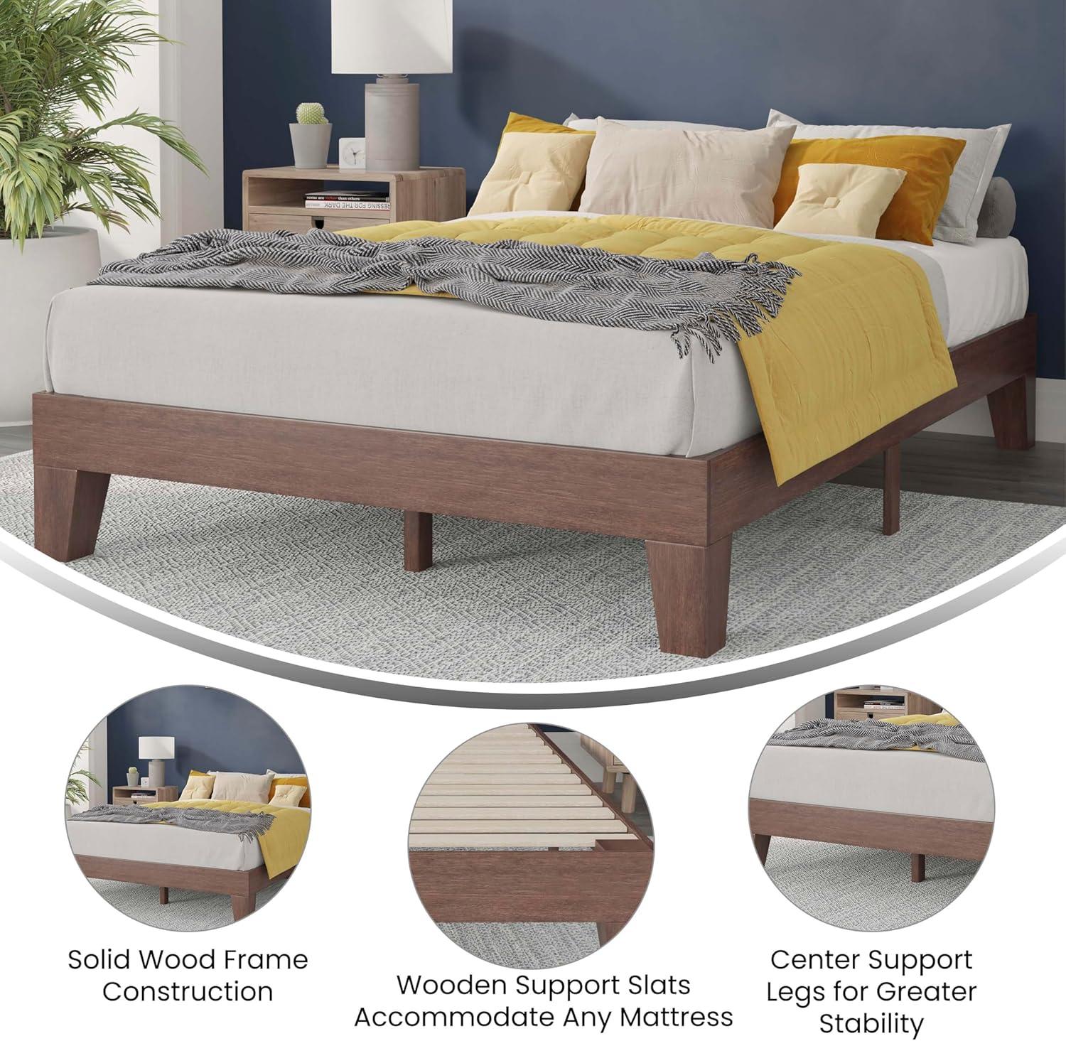 Taylor & Logan Blackmon Solid Wood Platform Bed
