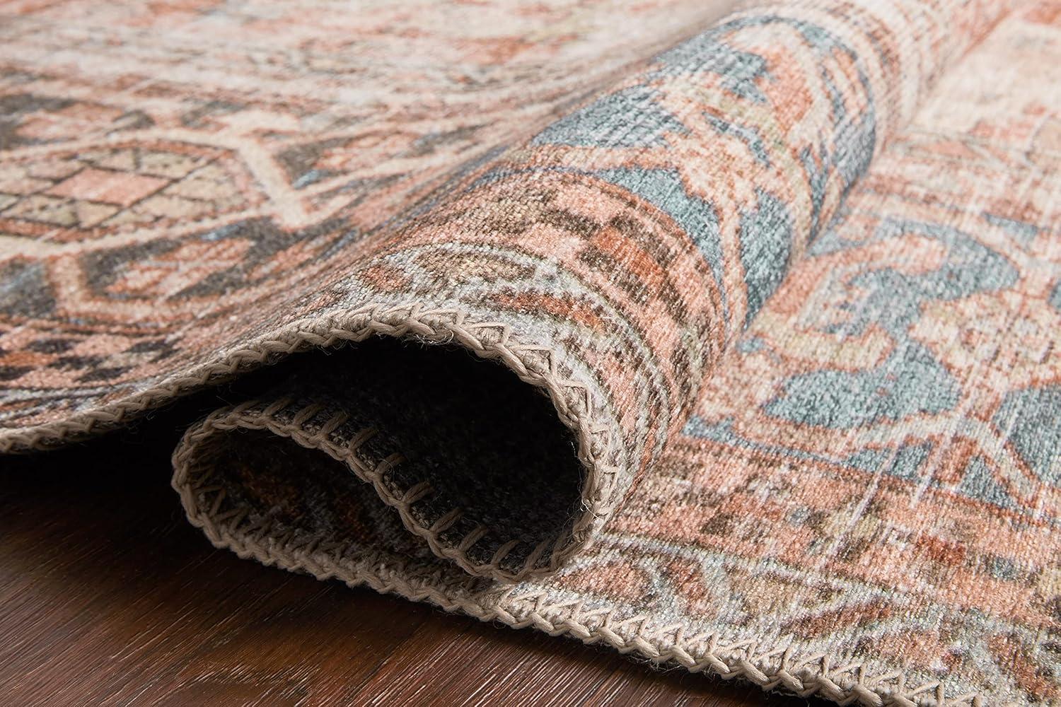 Skye Oriental Terracotta Area Rug
