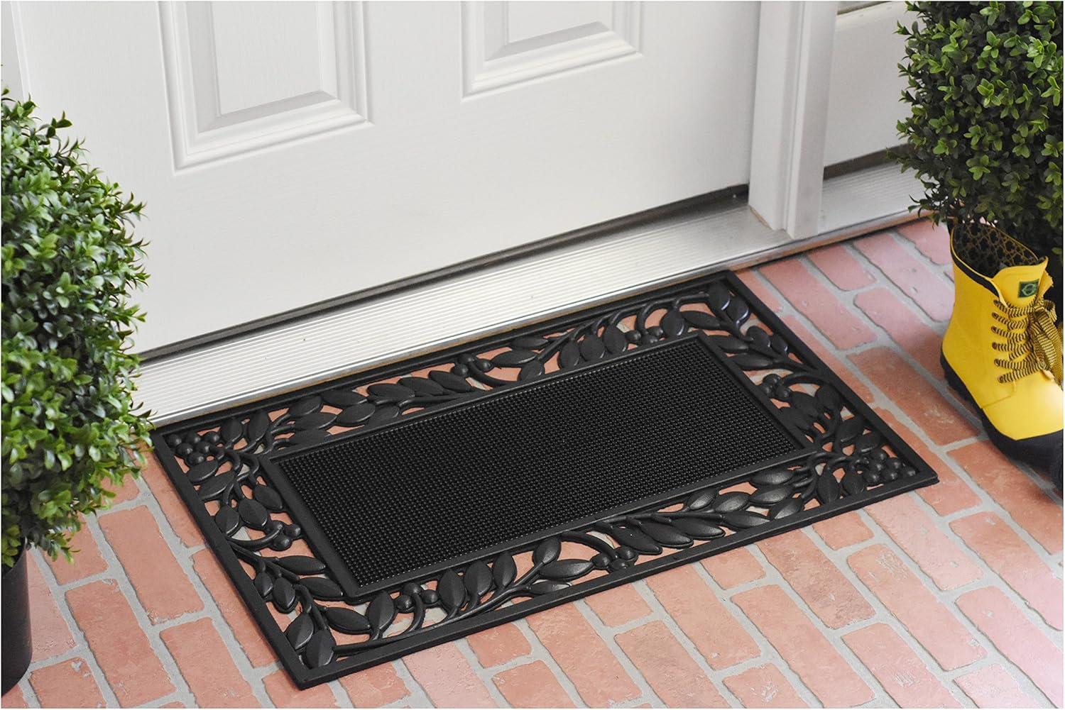 Calloway Mills Cherry Vine Rubber Outdoor Doormat 18" x 30"